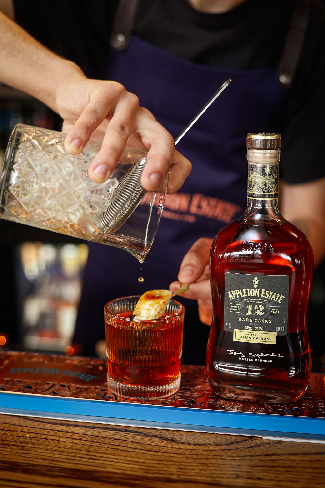 Appletons rum old fashioned