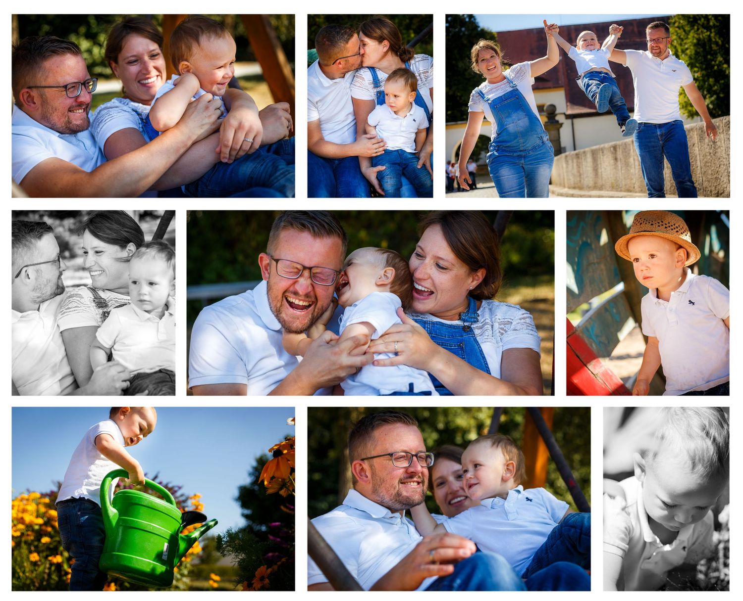 Familienzeit, Familienausflug, Outdoor, Sommer, Liebe, Verbundenheit