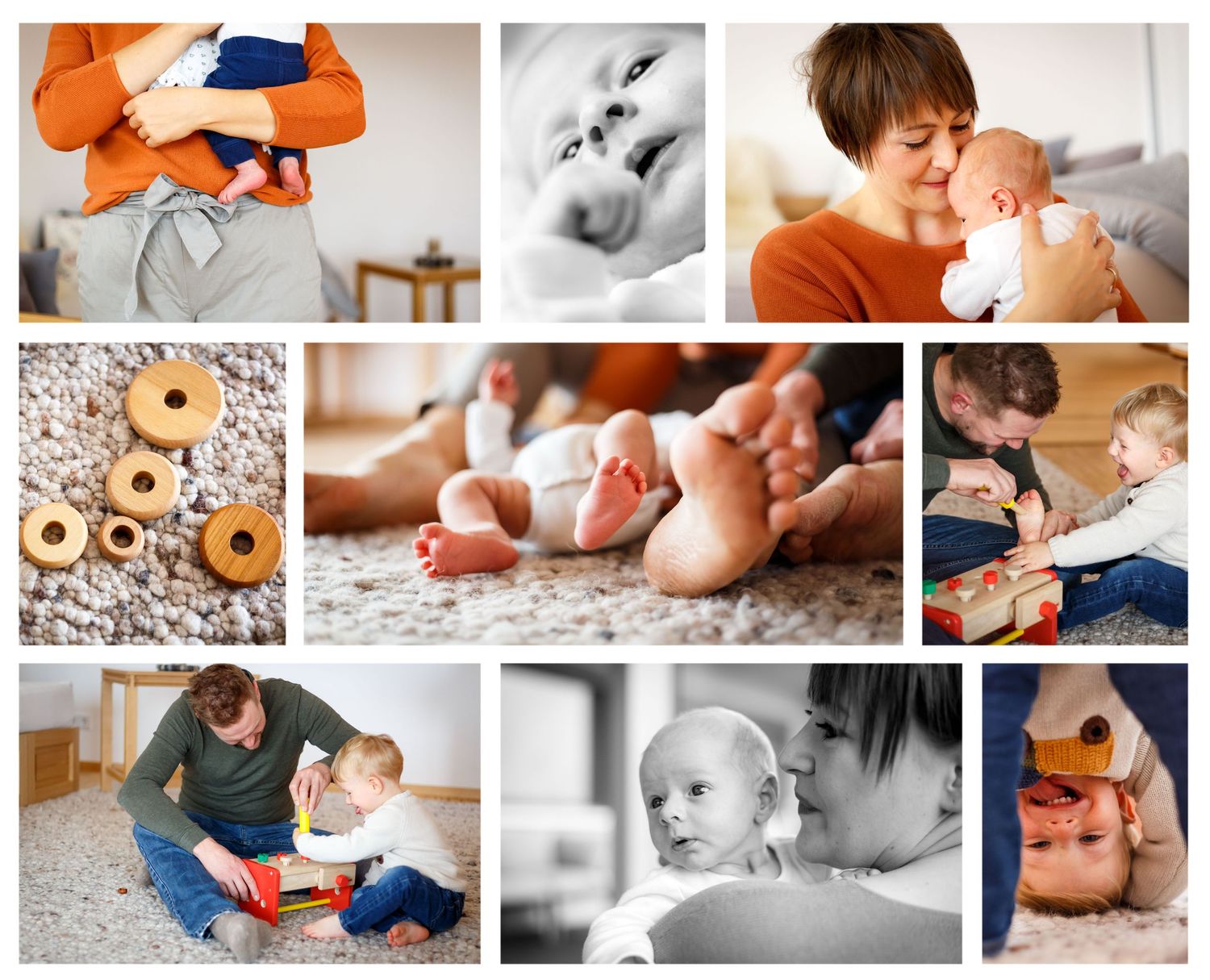 Familienzuwachs, Newborn, Familienglück, Homestory, Geborgenheit, Liebe