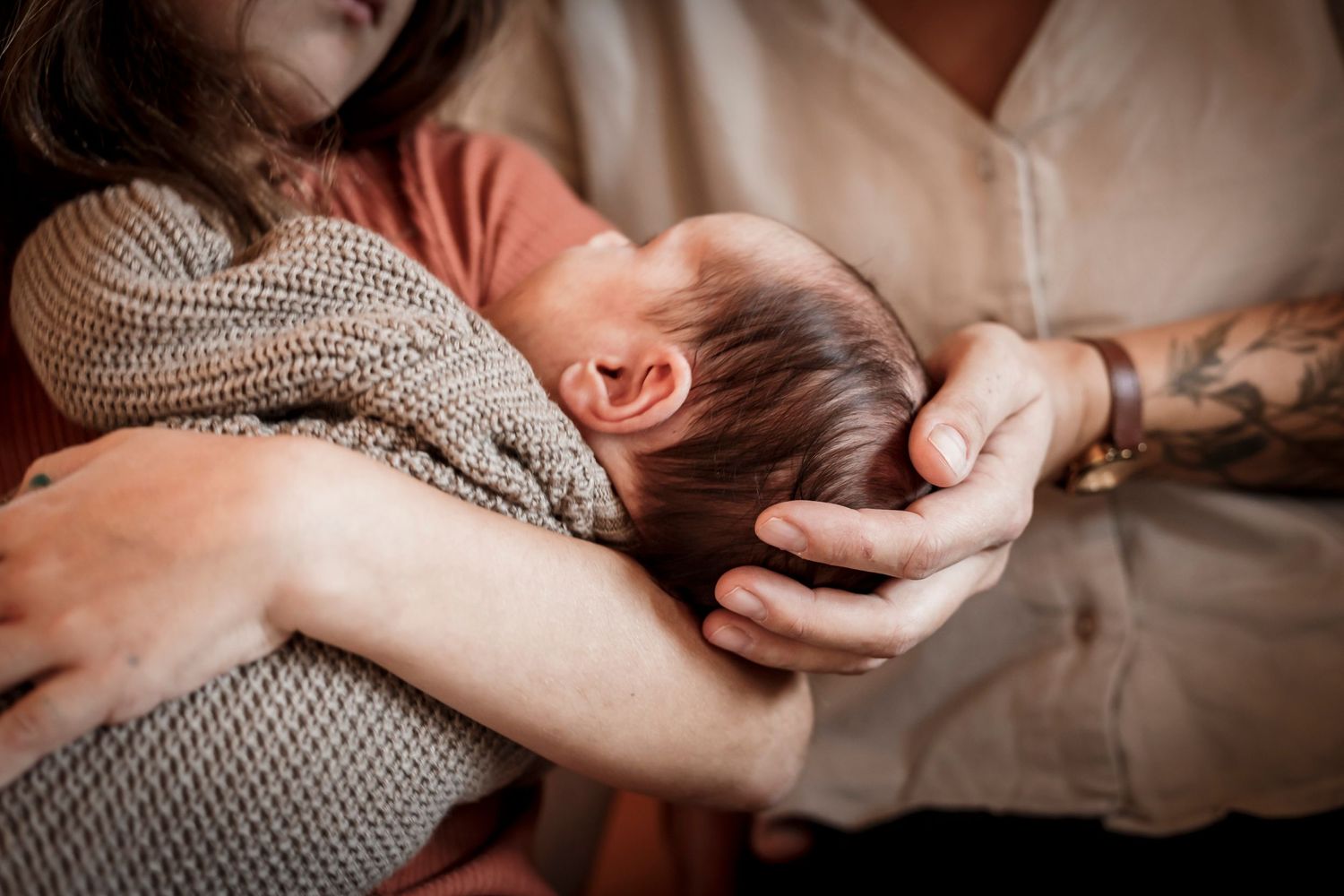 Reportage, Familie, Newborn, Homestory