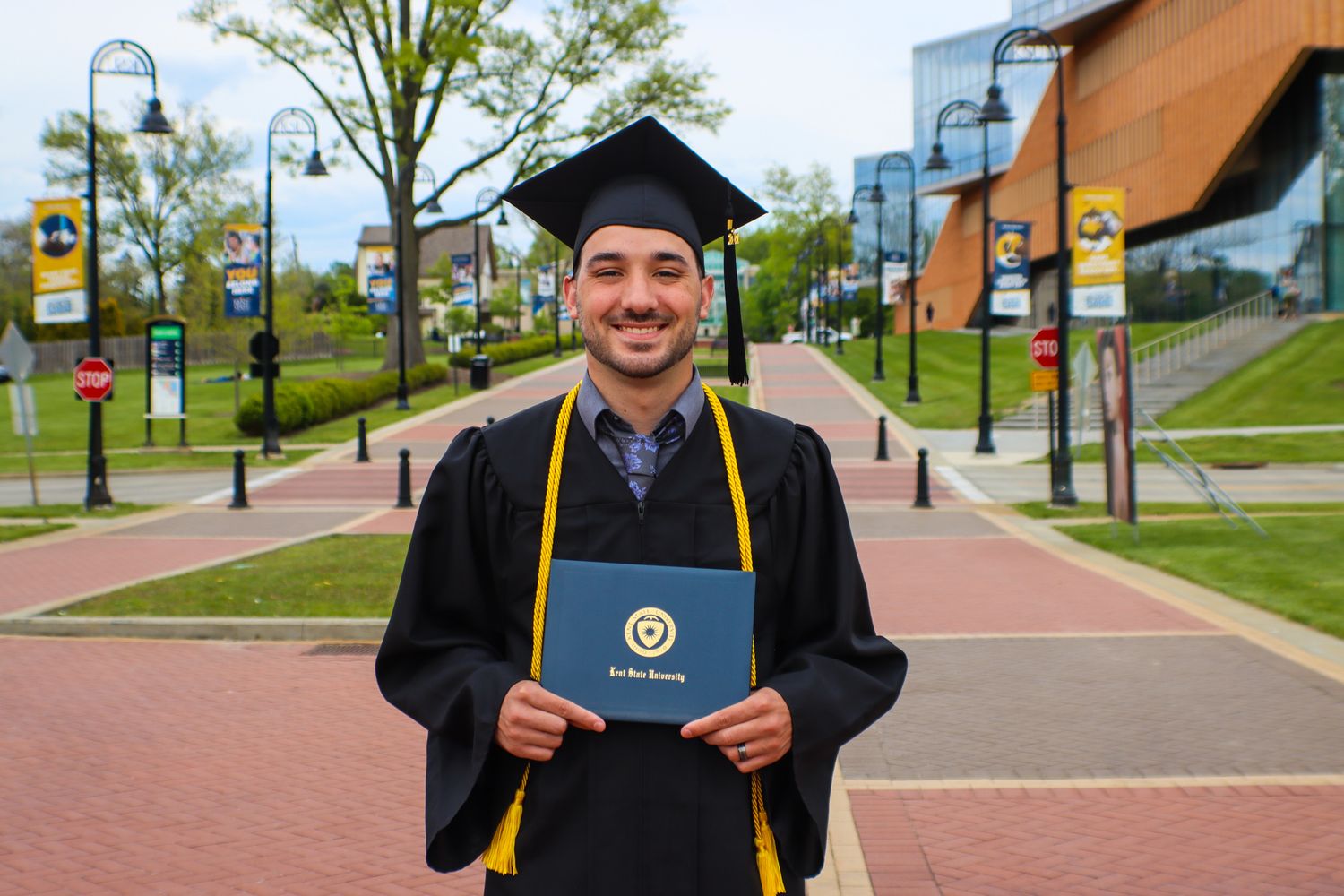 Kent State grad