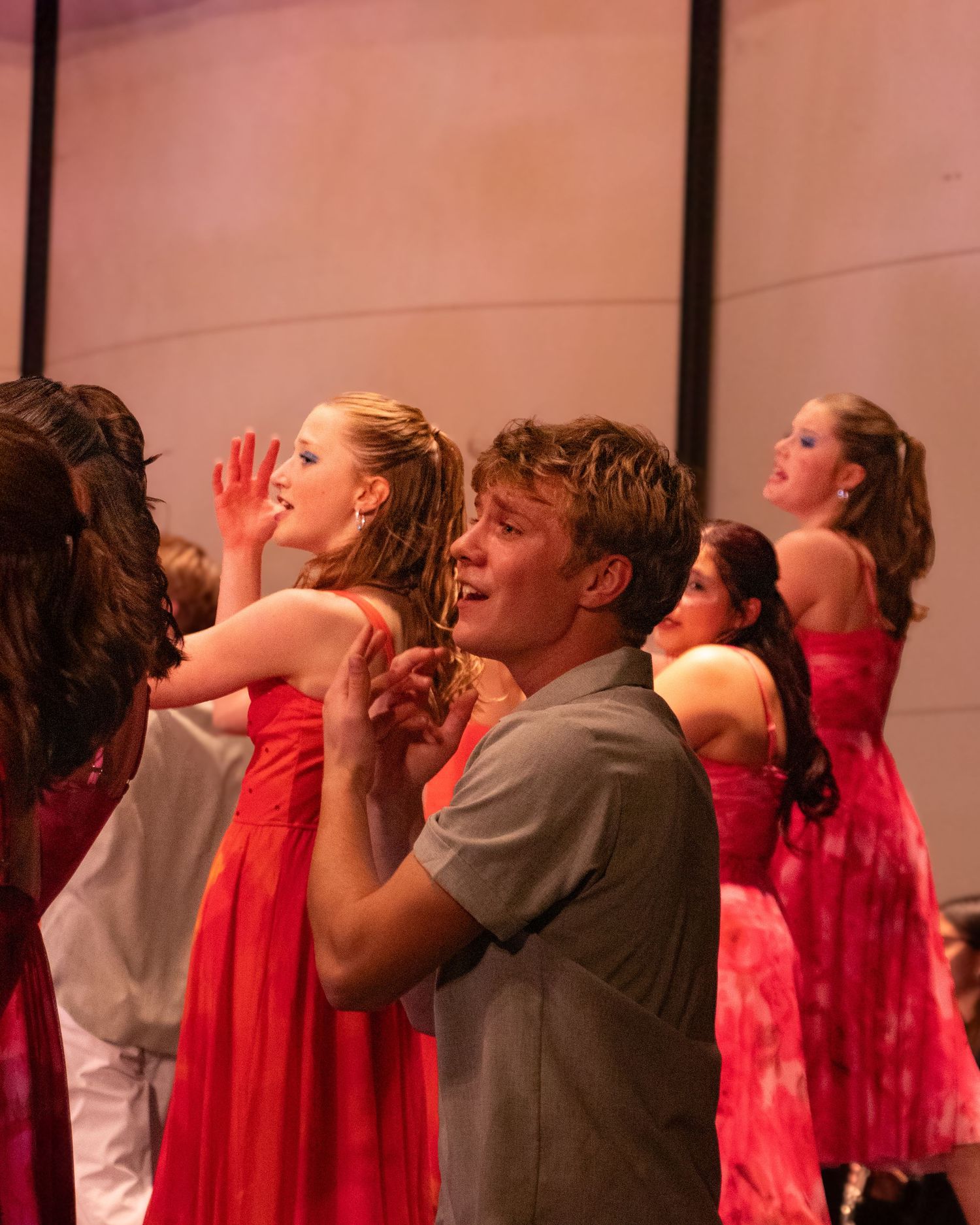 Show choir photography