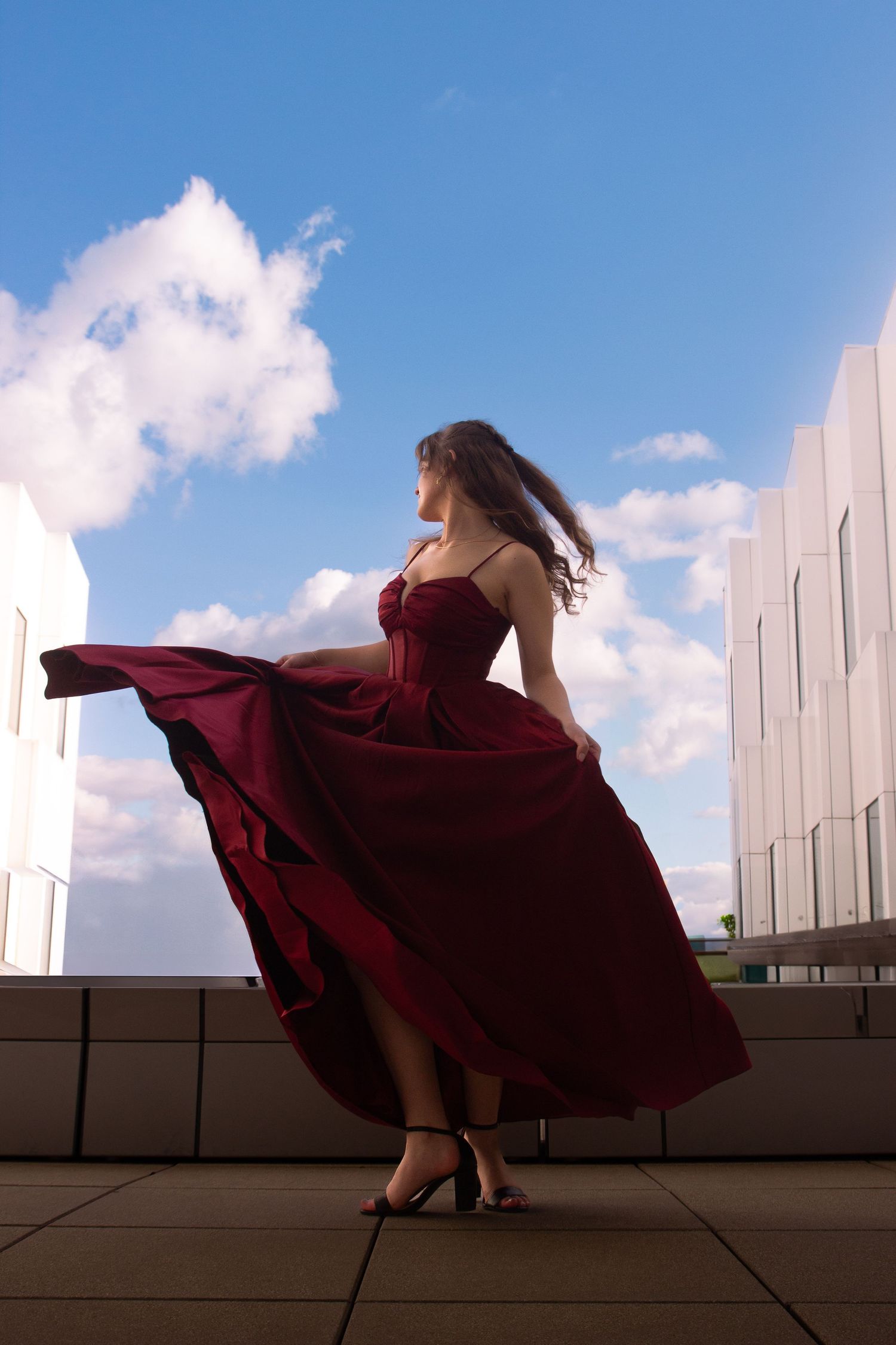 prom portrait photography iowa city