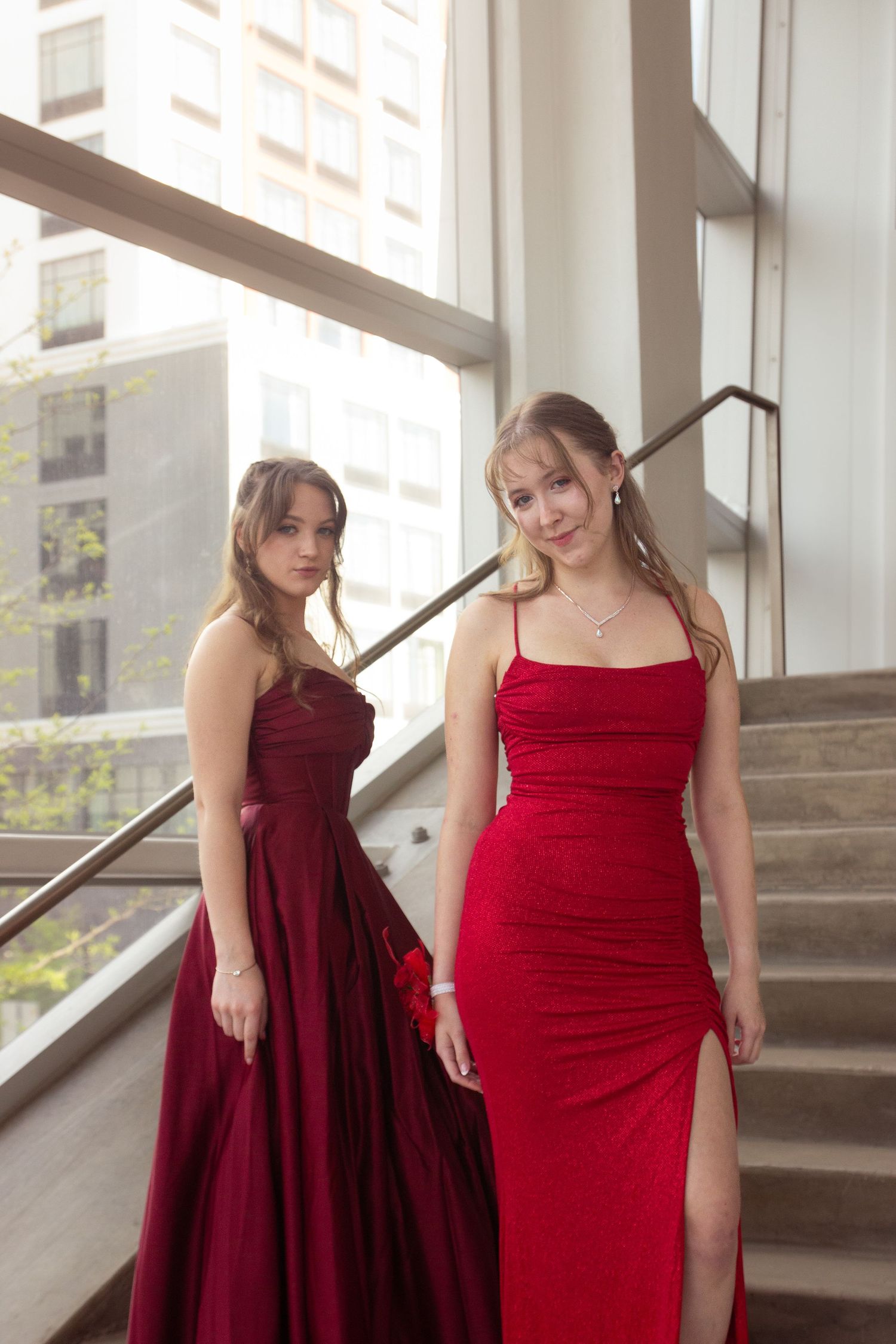 Prom portrait photography iowa city