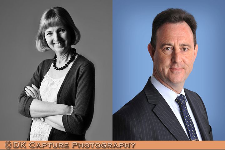 Professional studio headshot image of a person / group