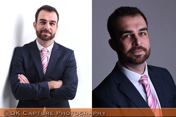 Professional studio headshot image of a person / group