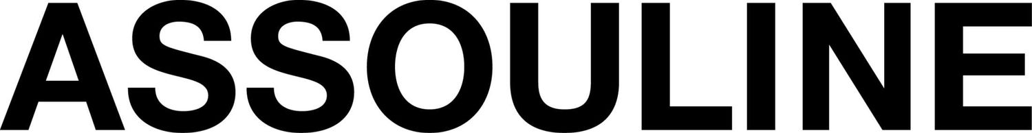 Bold black text logo for Assouline publishing company.