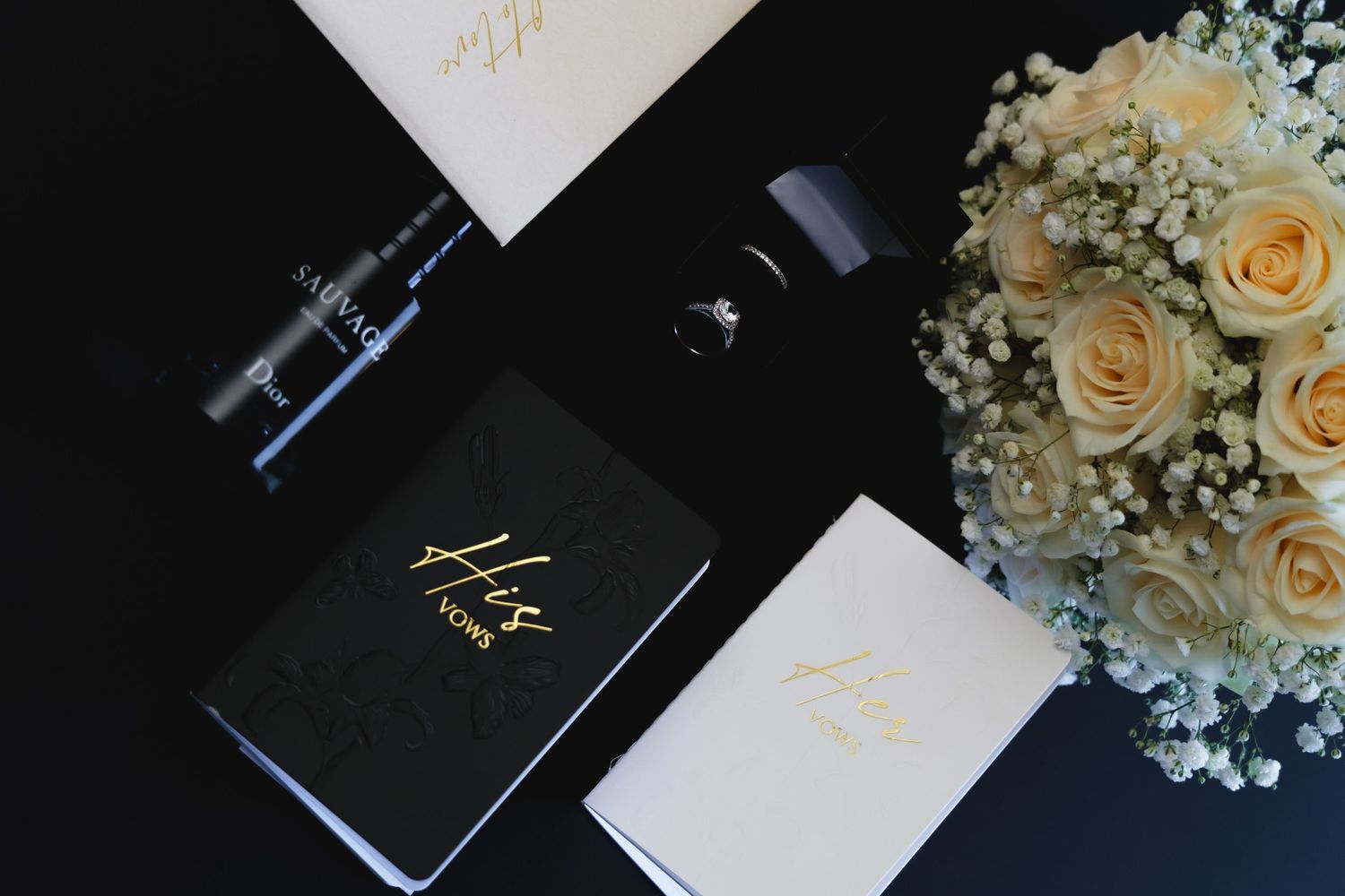 wedding flat lays