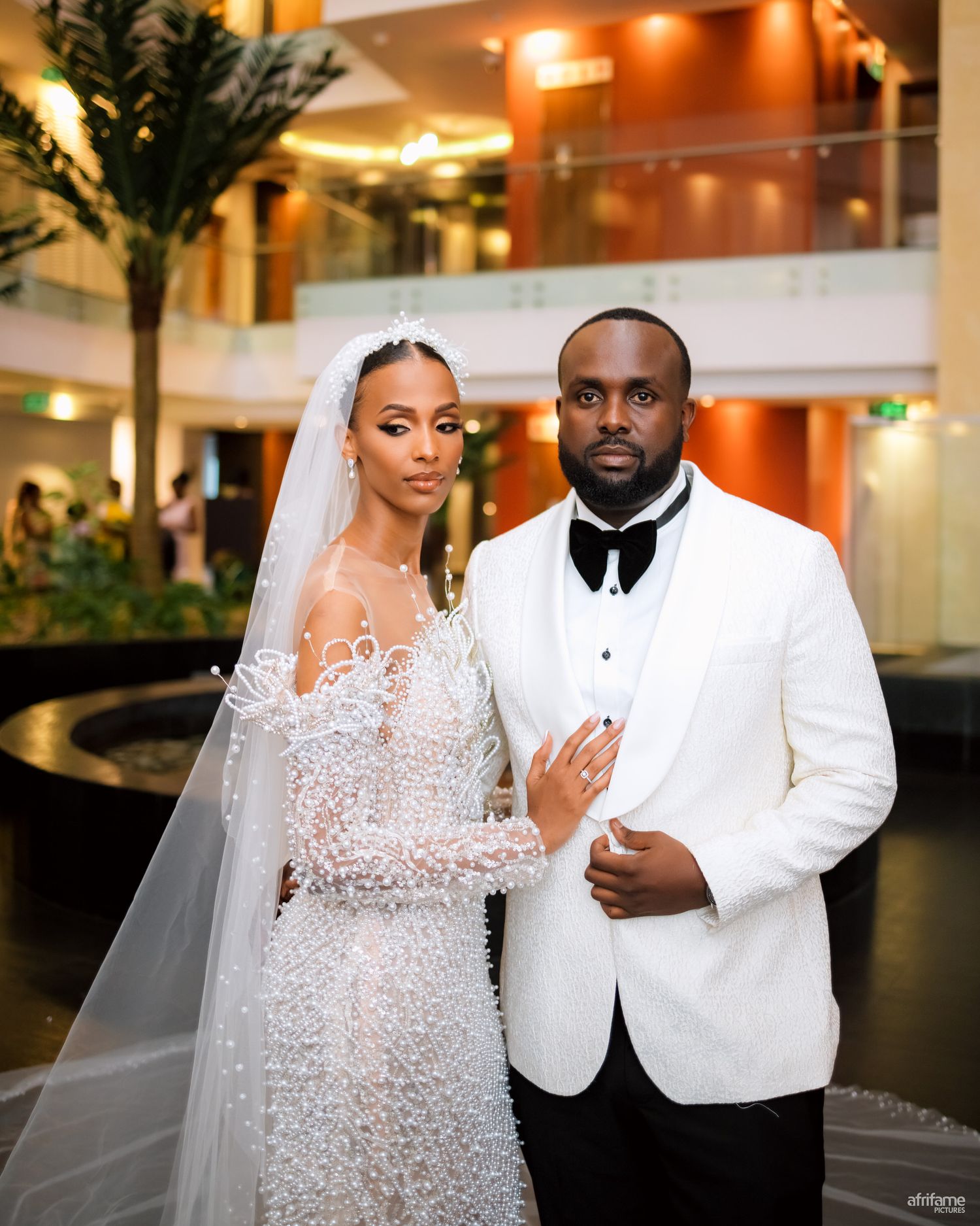 luxury couple wedding