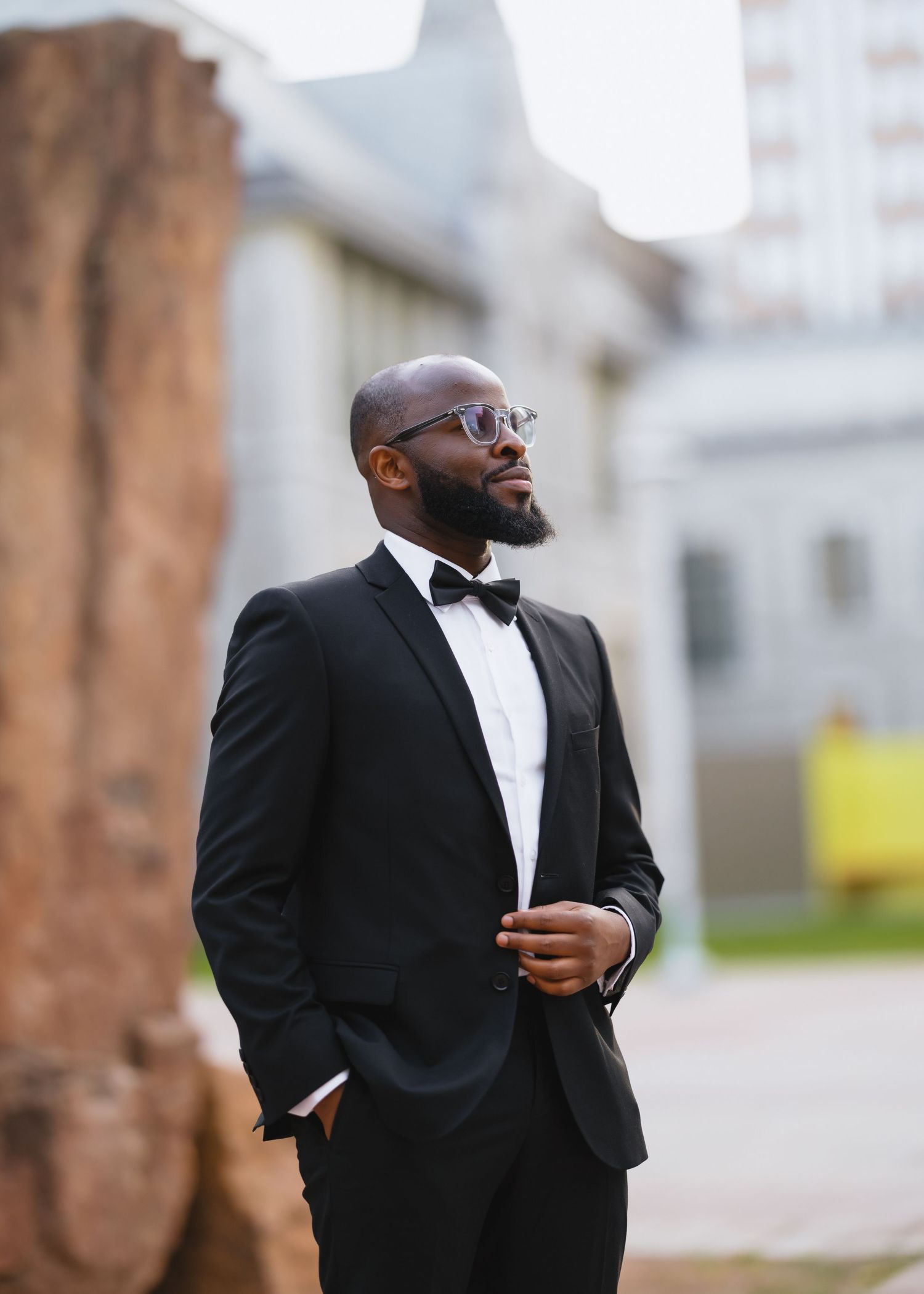 Montreal Luxury wedding photography - groom portrait