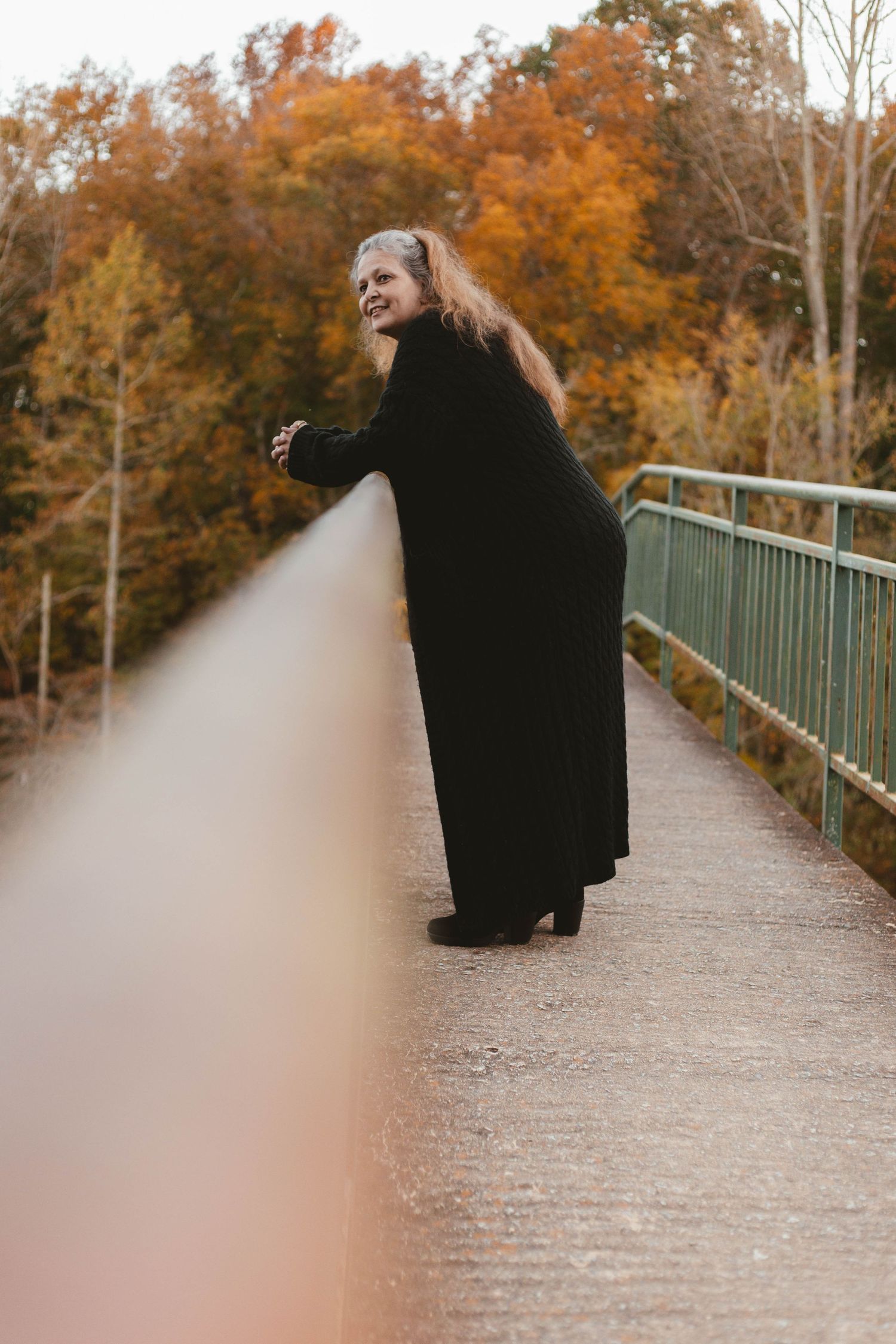 Natural light portrait photo taken outdoors in Asheboro, North Carolina