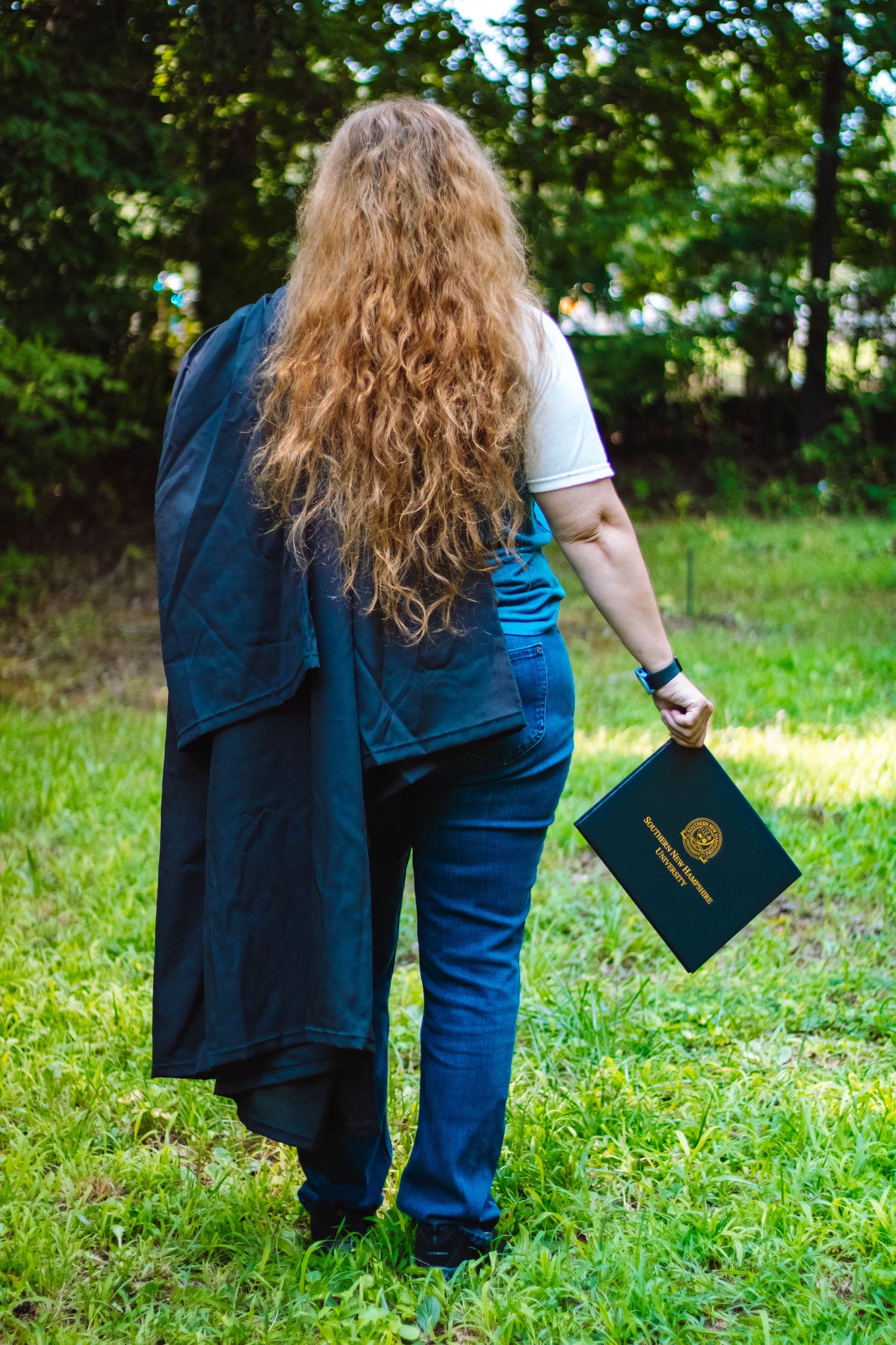 Outdoor milestone photography session in Asheboro, North Carolina