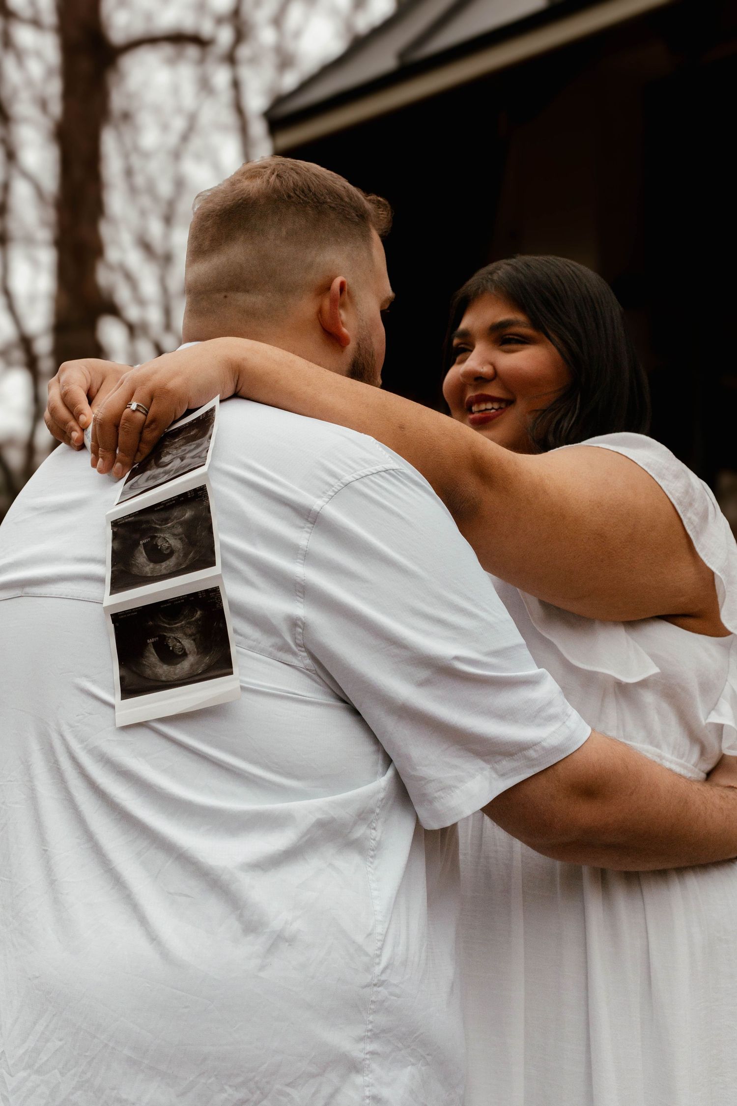 Natural light maternity photography session in Asheboro, North Carolina
