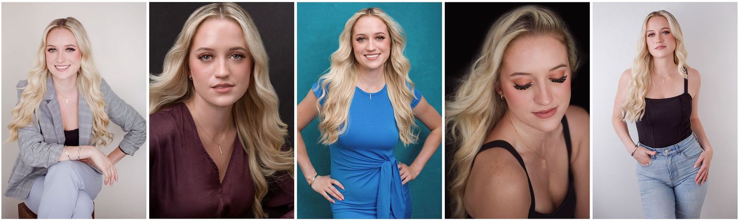 What to wear to your photoshoot, five outfit changes, custom photoshoot experience, professional portraits, seattle headshot photographer