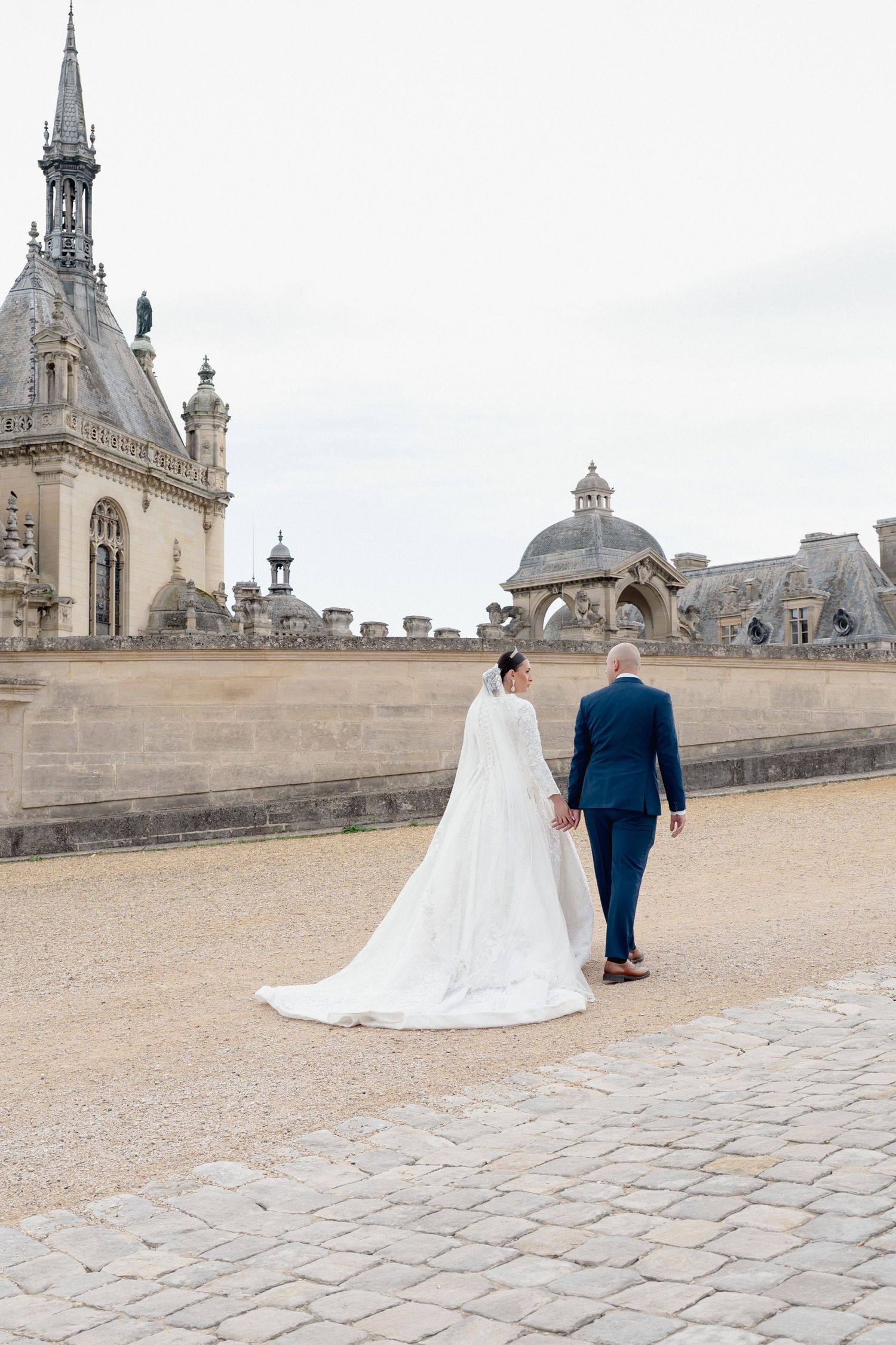 Couple Château de Chantilly