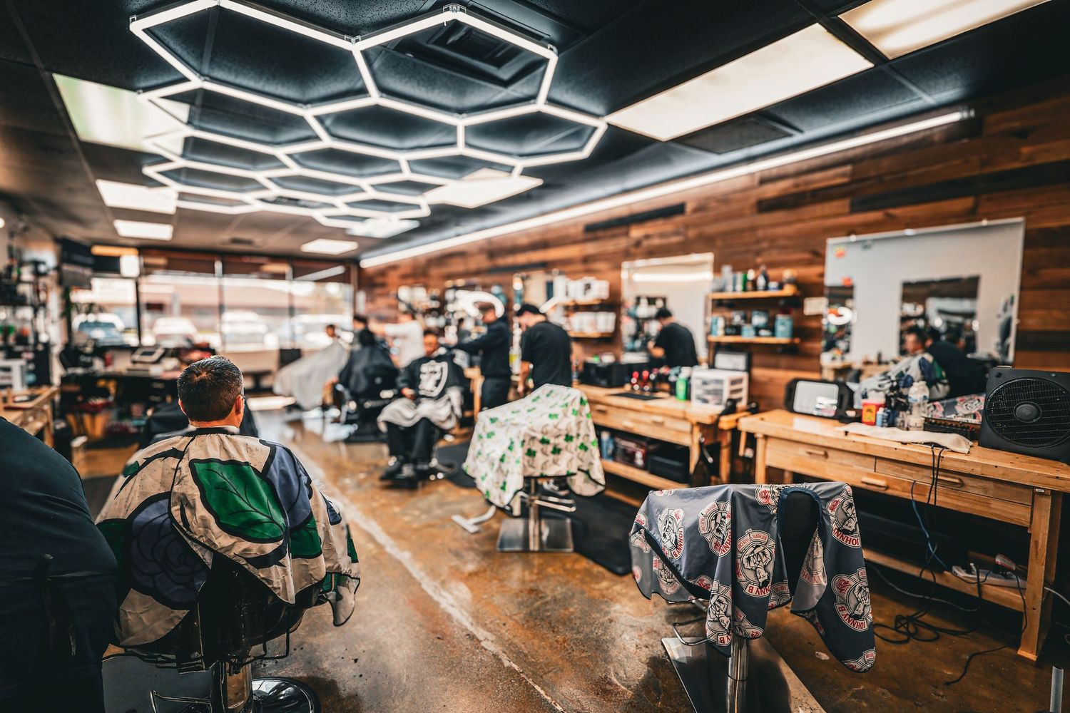 Barbershop retail space