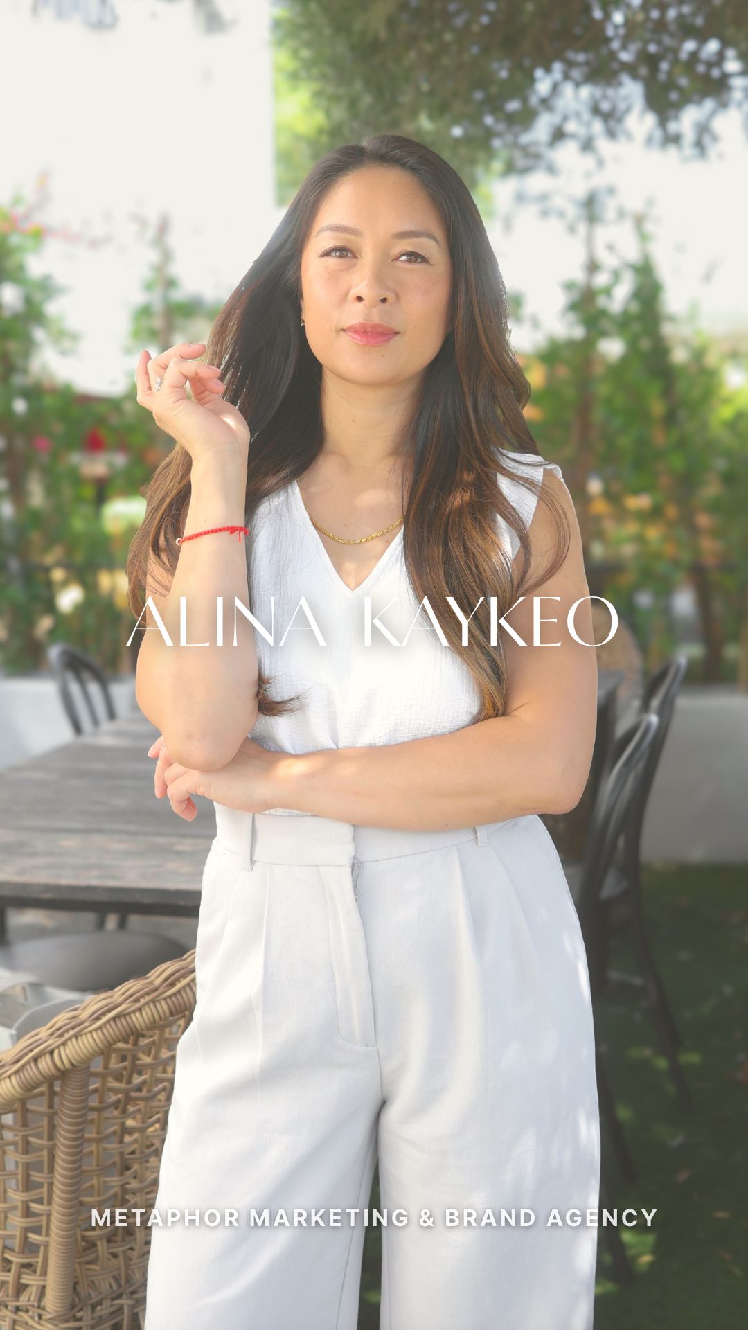 Editorial style photo of a woman for personal and professional branding