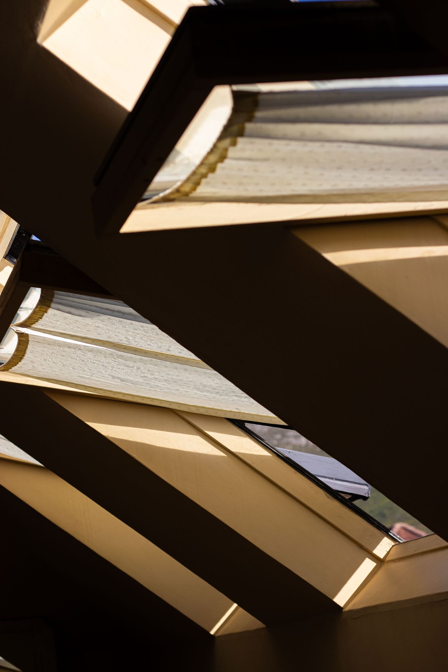 Aesthetic folding windows with natural light