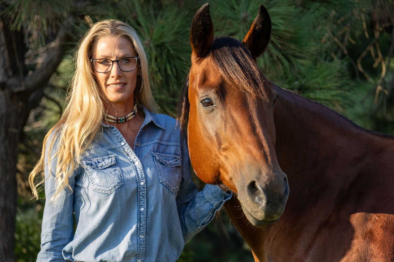 The kind of bond you can feel without a single word- just a girl and the horse she loves.