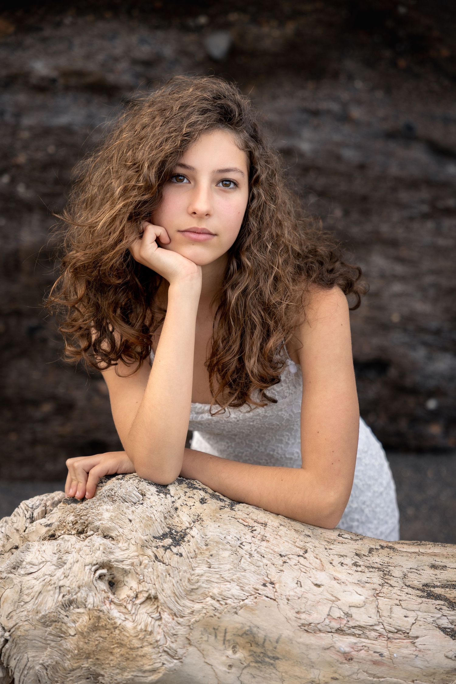 Portait adolescente à Béziers dans l'Hérault.