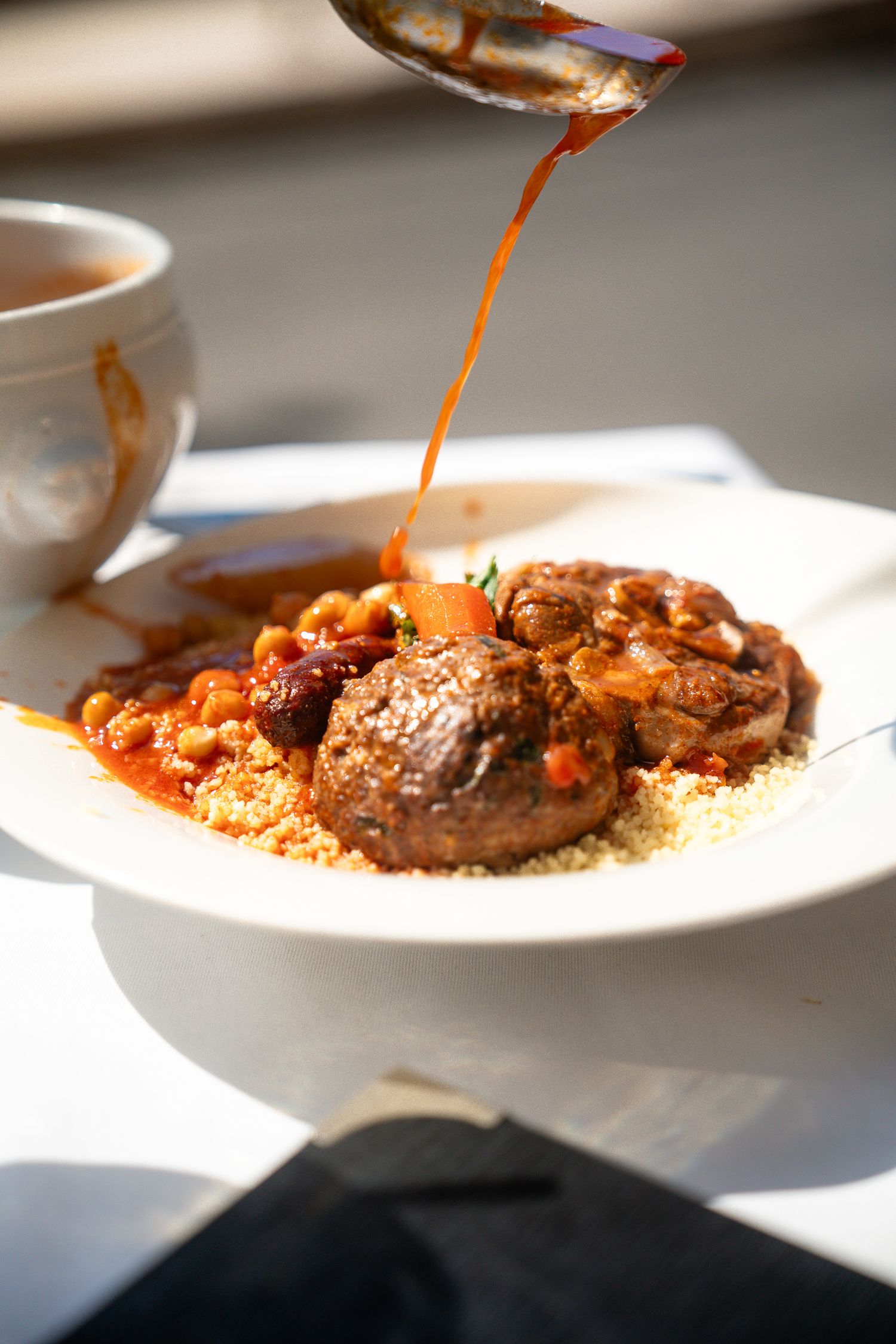 Restaurant branding photography, Antibes