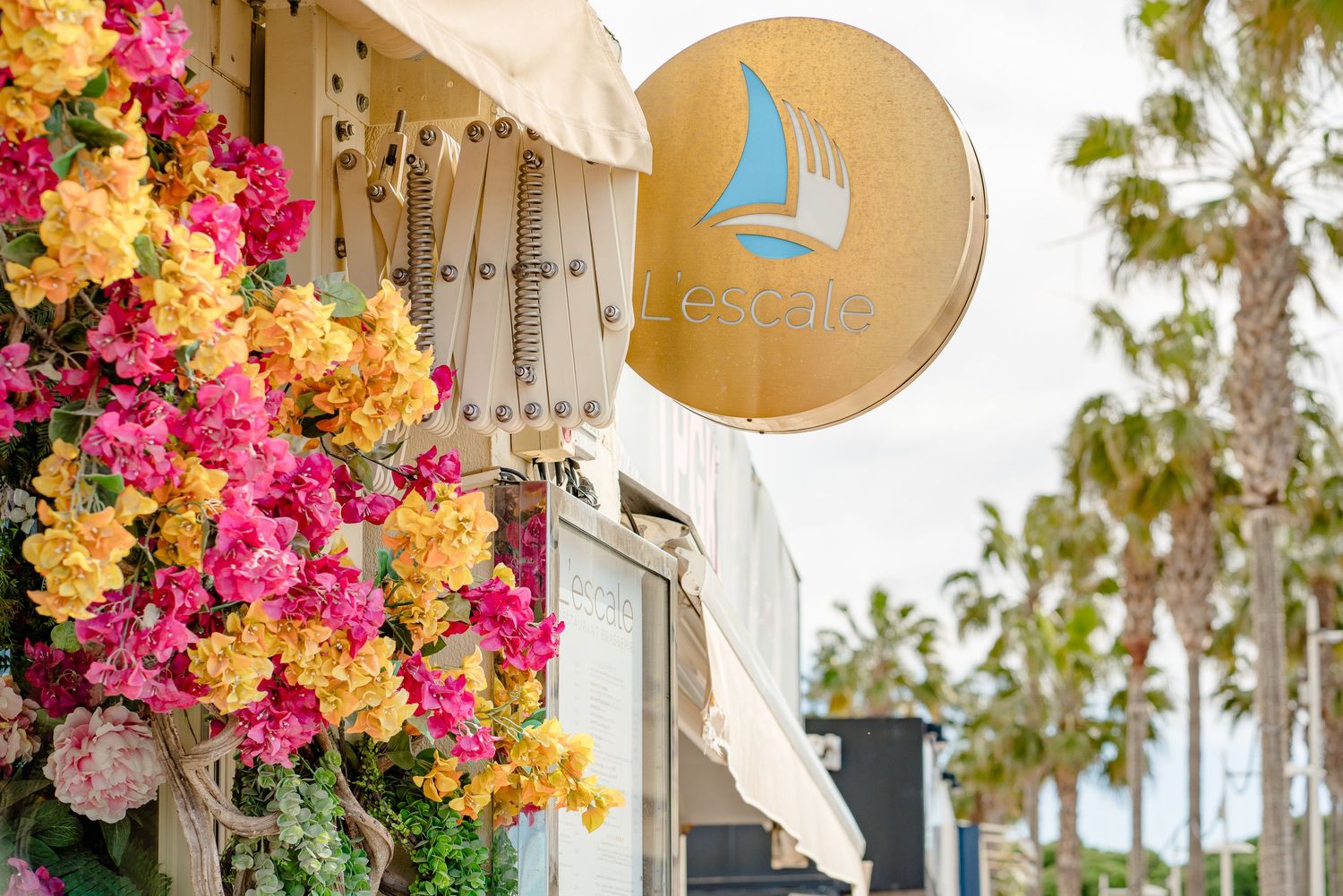 Branding photography for a Côte d'Azur restaurant