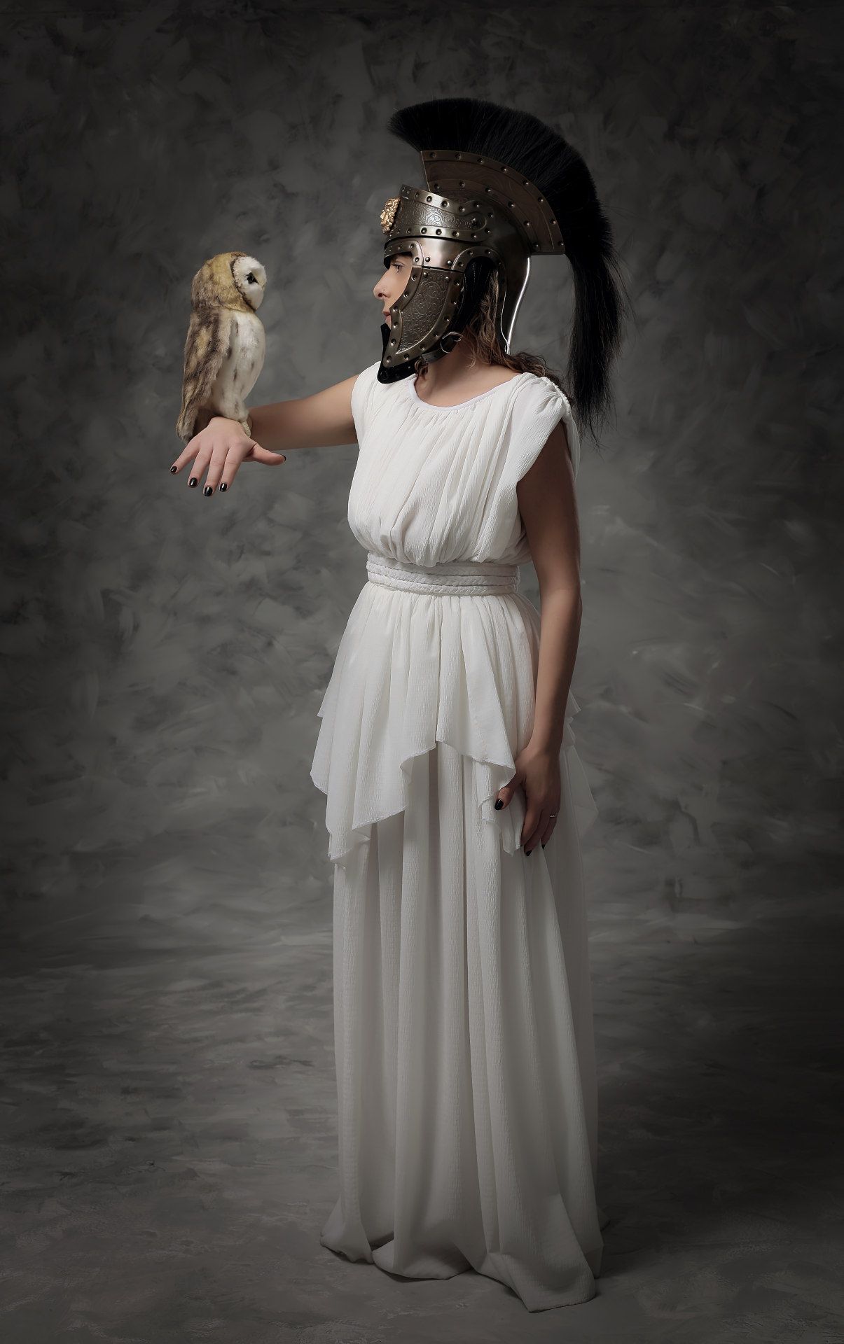 Get photographed as the Goddess Athena in Athens with an authentic ancient Greek dress and golden helmet.