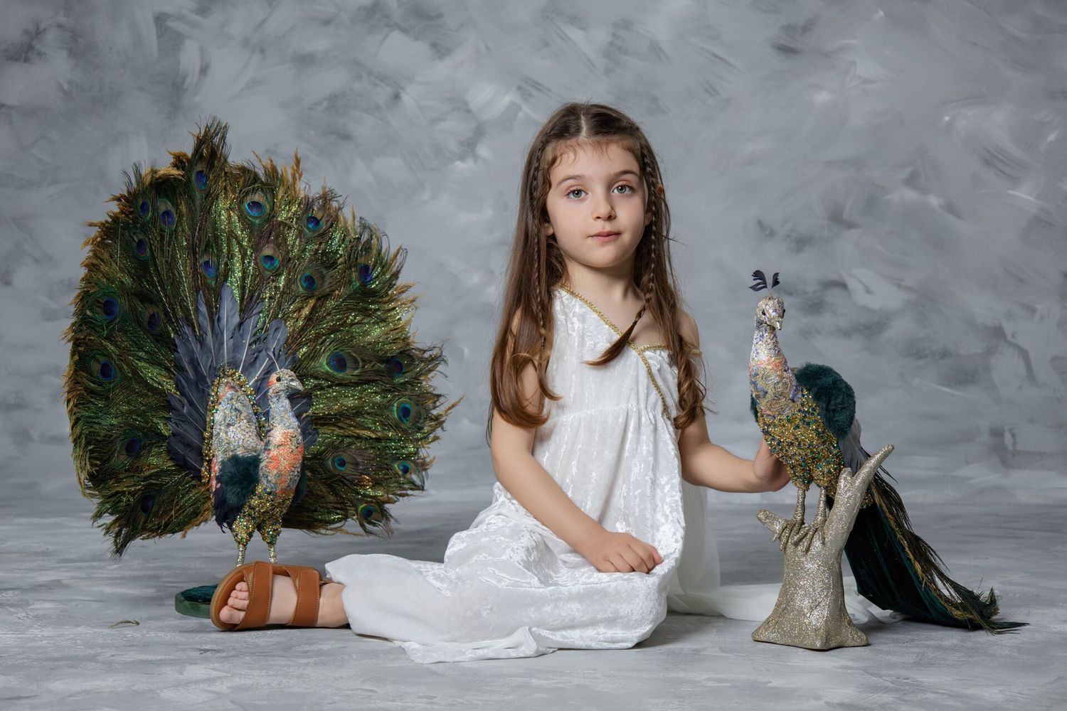 The best activity for children in Athens: Transform into a little Ancient Greek for a fun studio photoshoot.