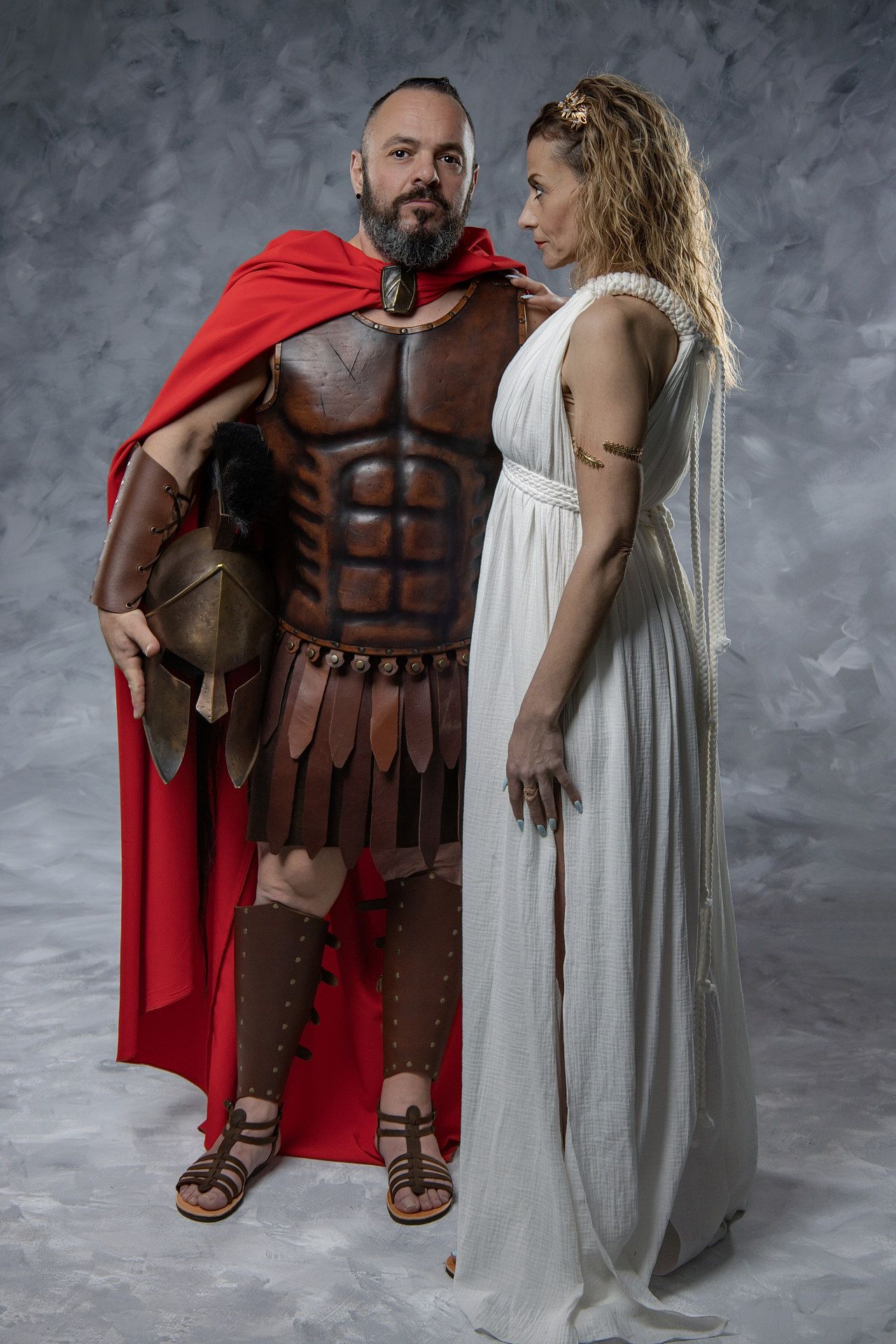 Visit Athens and transform into a classic Greek couple with a professional photography session.