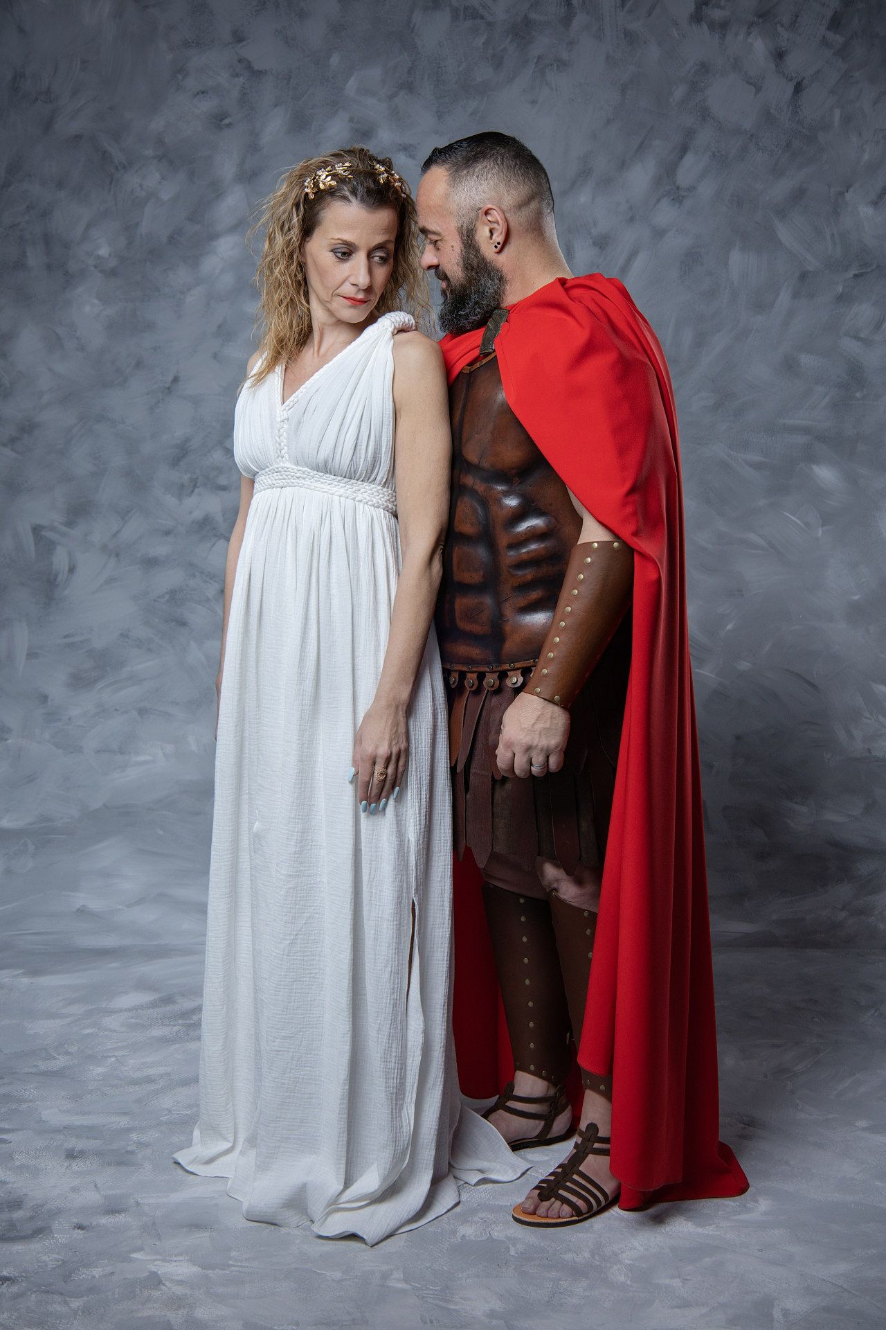 Get photographed as an Ancient Greek couple in Athens and capture your romantic holiday memory.