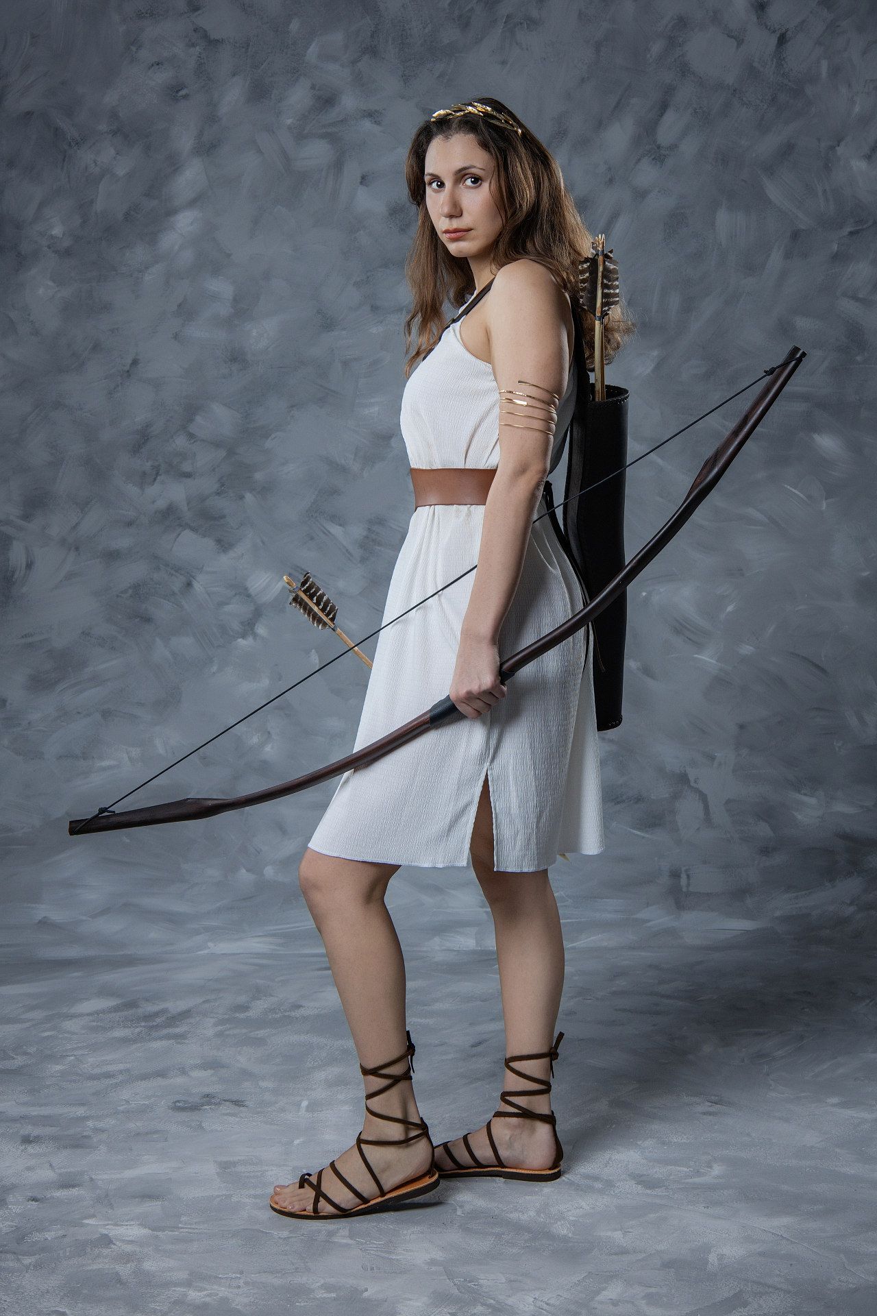 The most empowering experience when you visit Athens: Get photographed as the legendary Goddess Artemis.