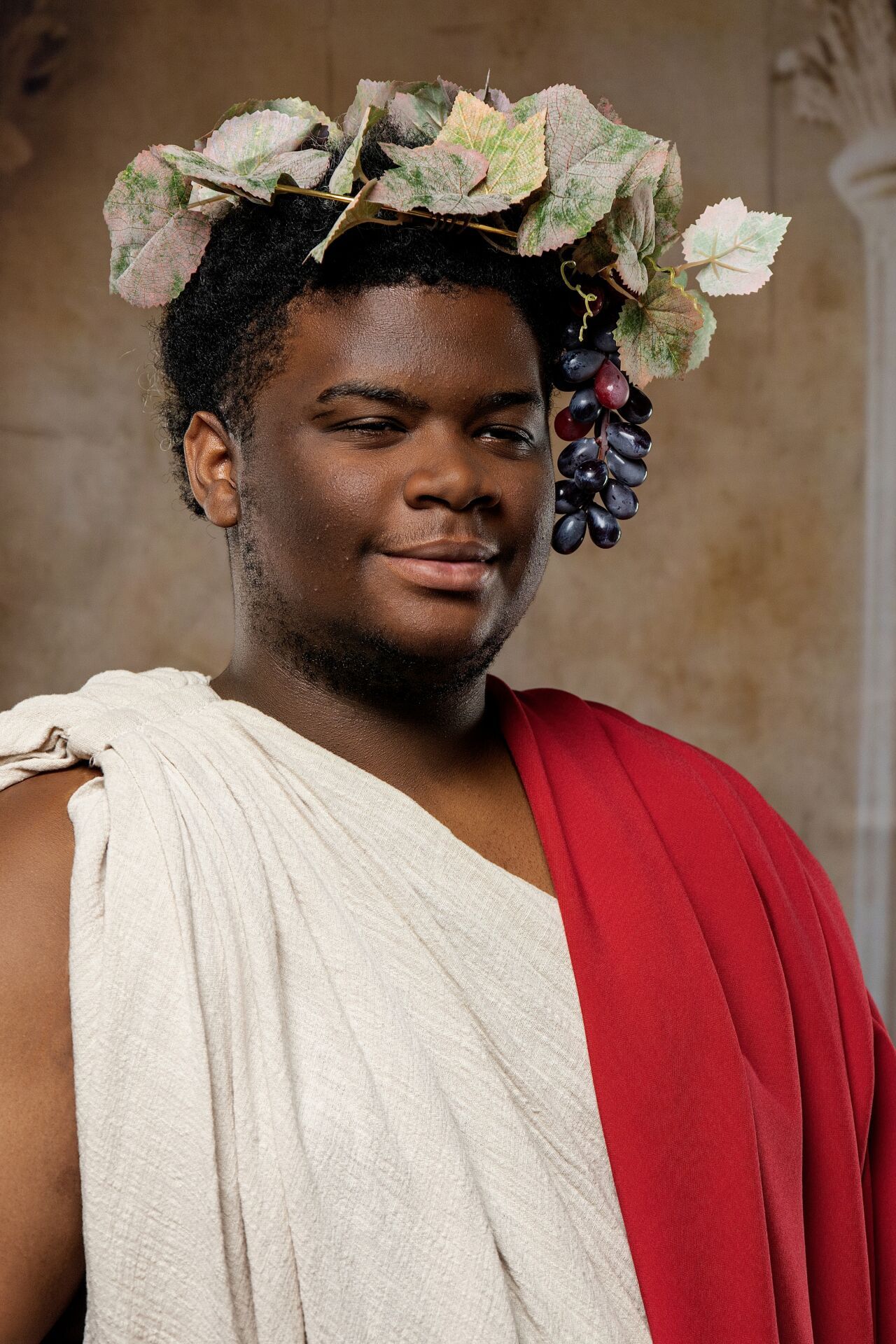 Unique Athens activity transforming you into Dionysus with Greek mythology costumes by GreekClick.