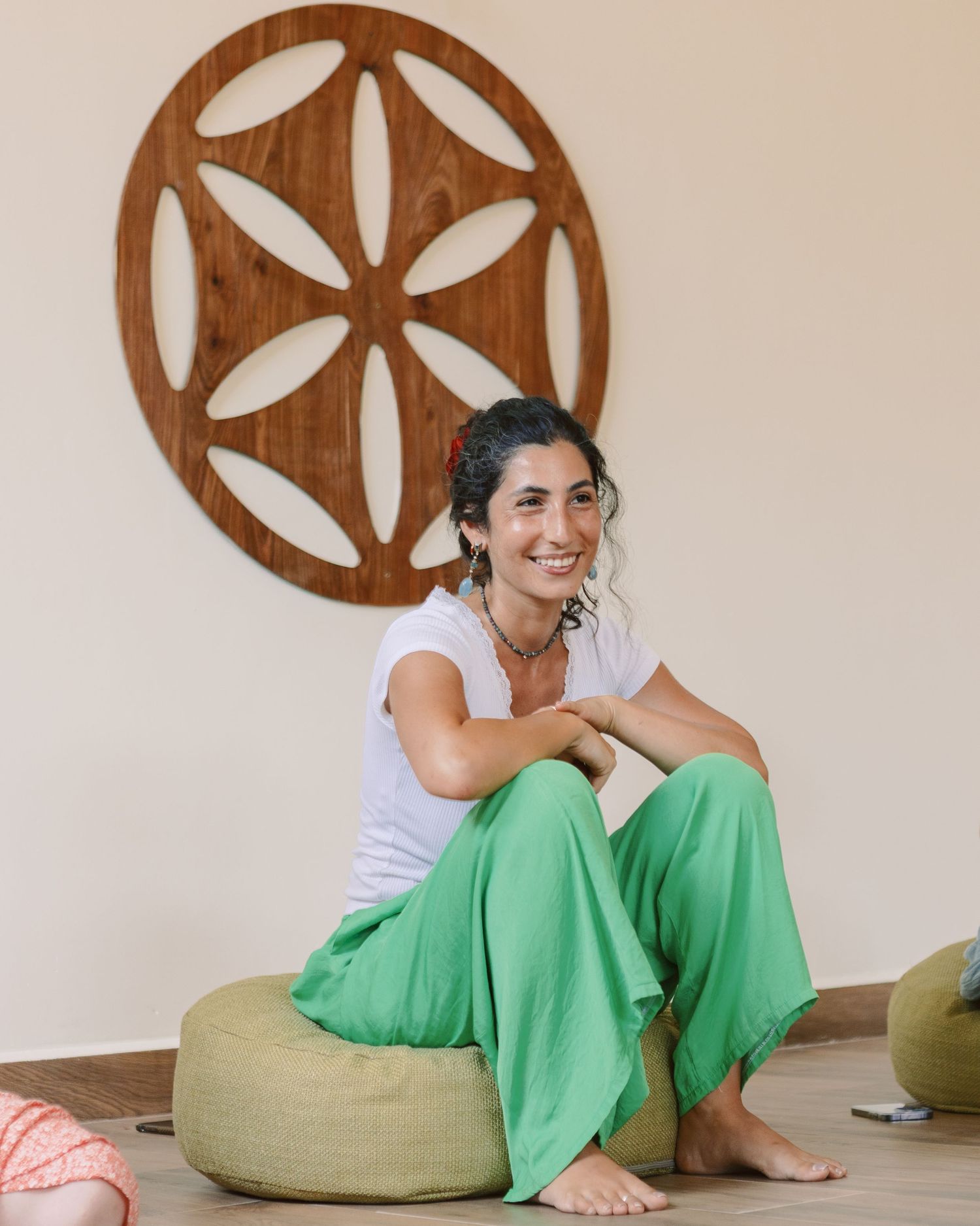 The Founder at Umoja Wellness Sanctuary, candid lifestyle photography for luxury wellness brands in Dar es Salaam by Naezi Eyes.
