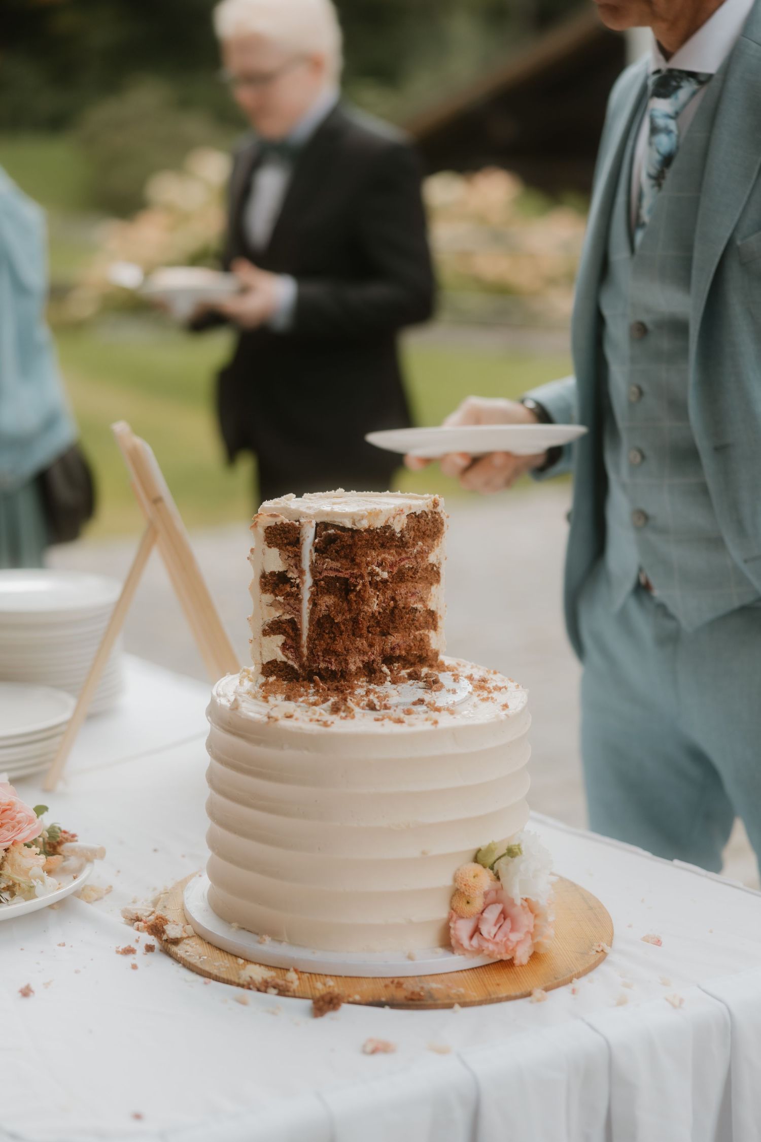 Hochzeit Tortenanschnitt