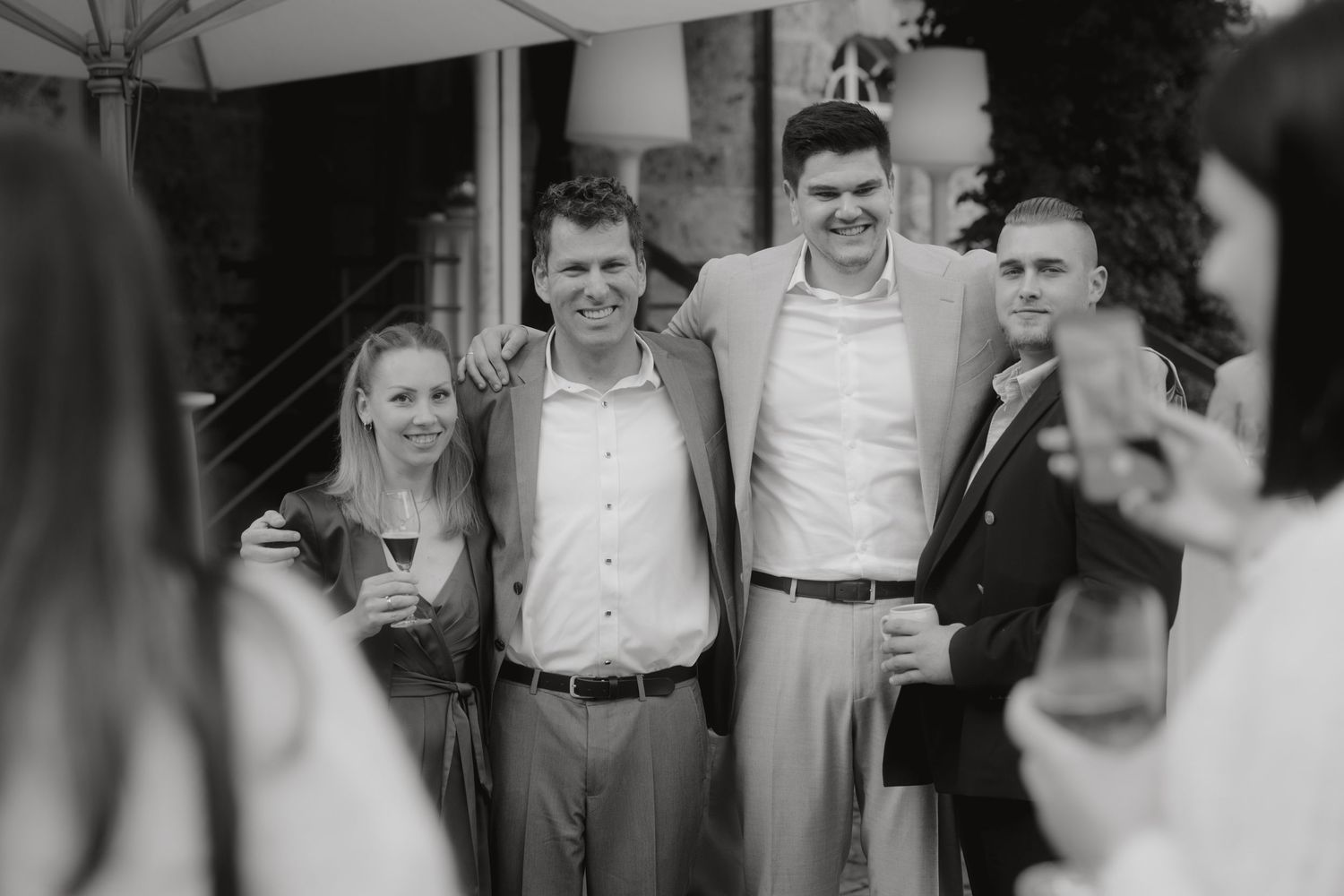 Hochzeitgruppenbilder