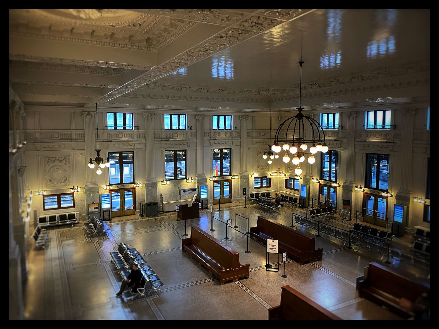 Portrait of King Street Station, Seattle