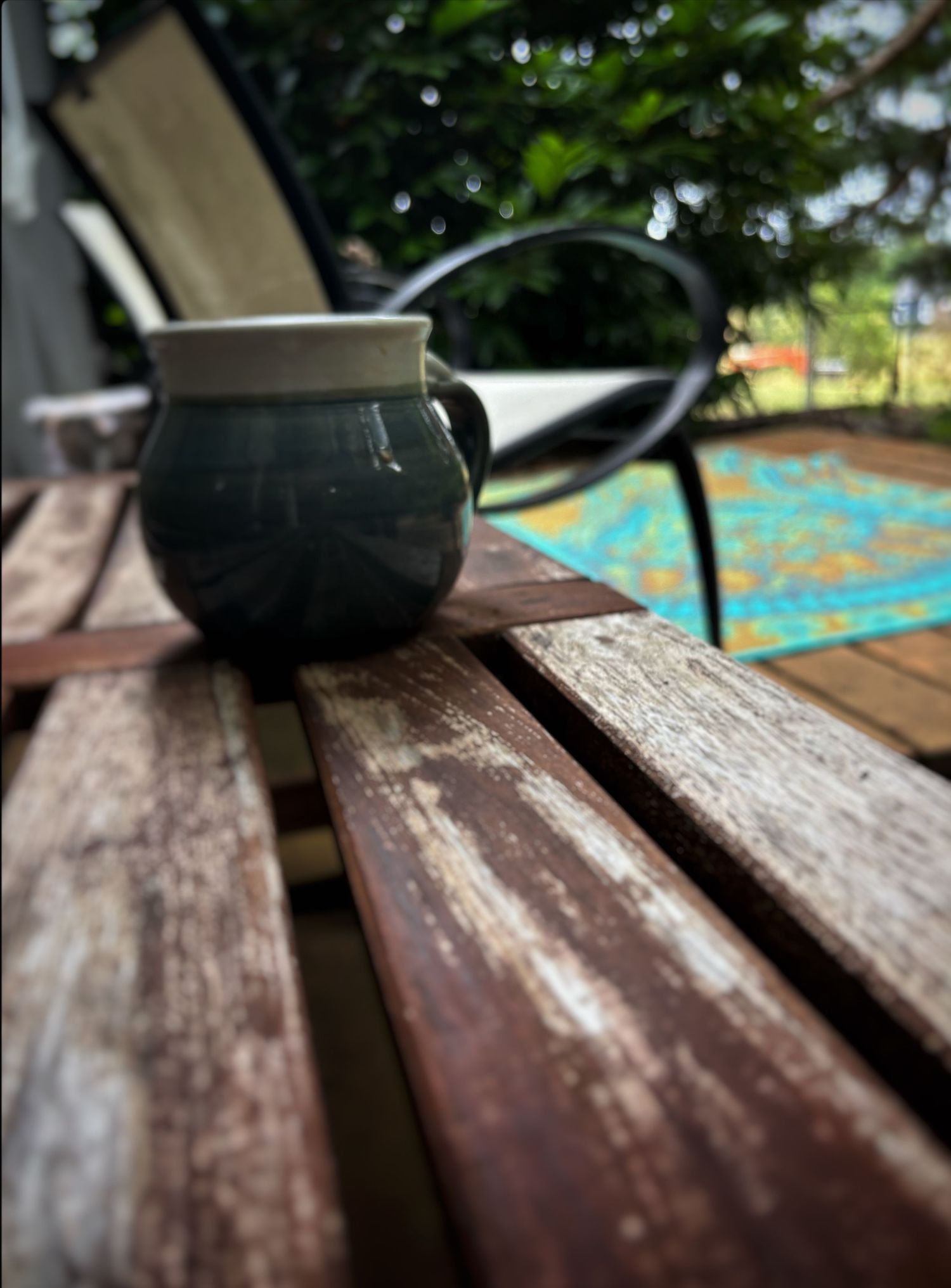 Morning coffee in Oregon City