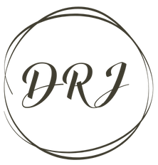 Decorative curved typographic elements and design flourishes in black.