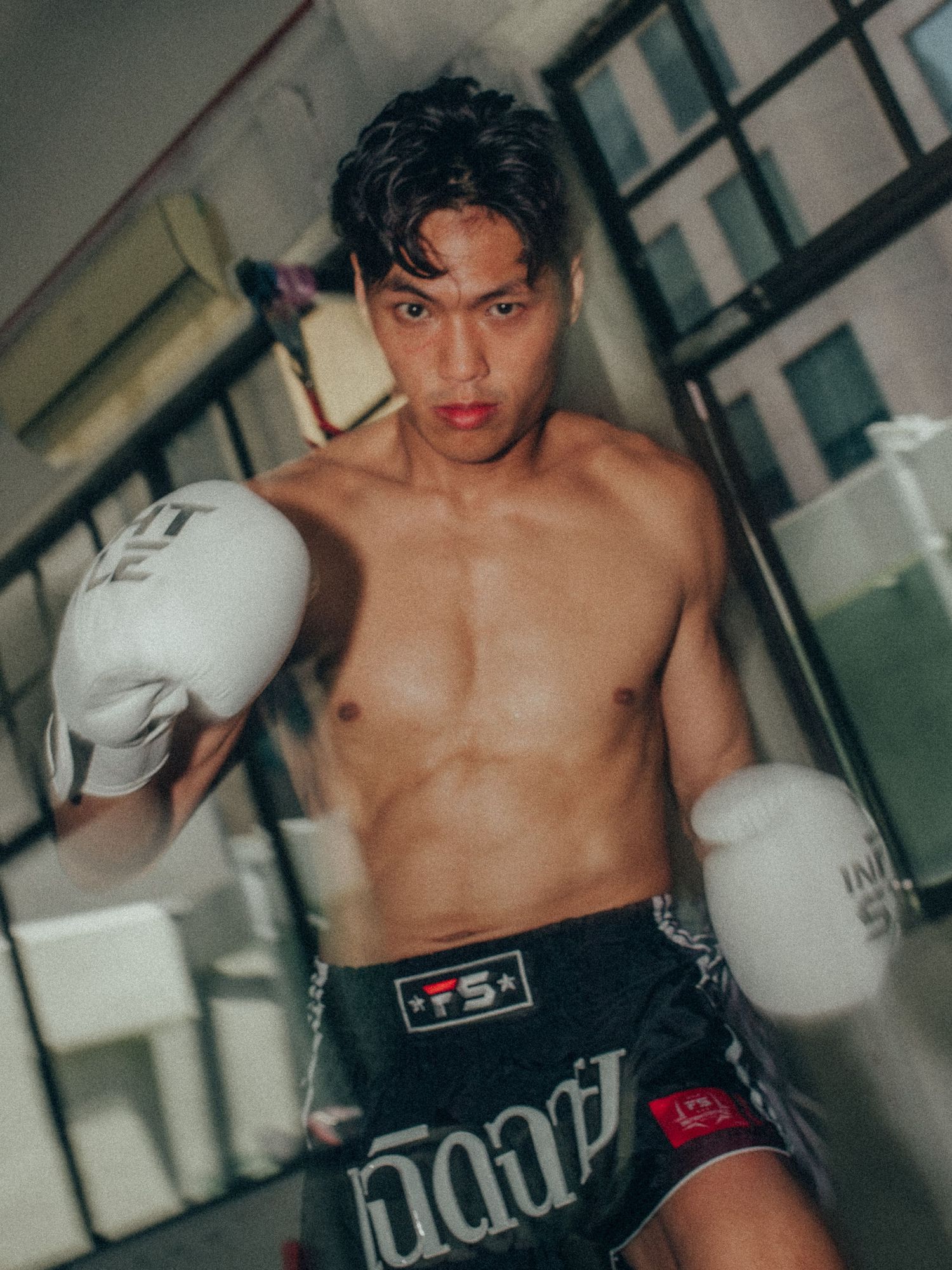 muay thai training photography singapore