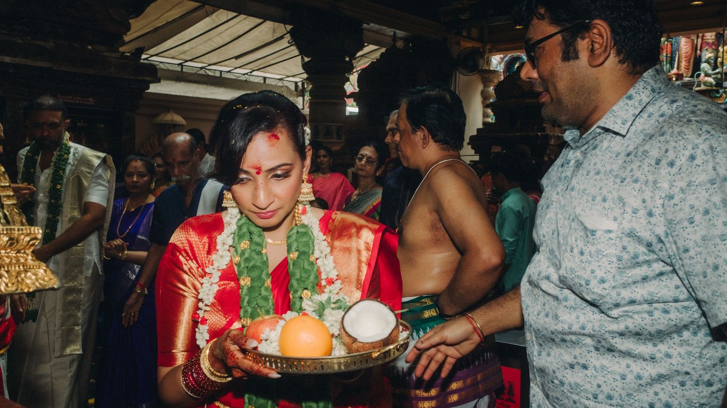 hindu wedding singapore bride groom ritual ceremony