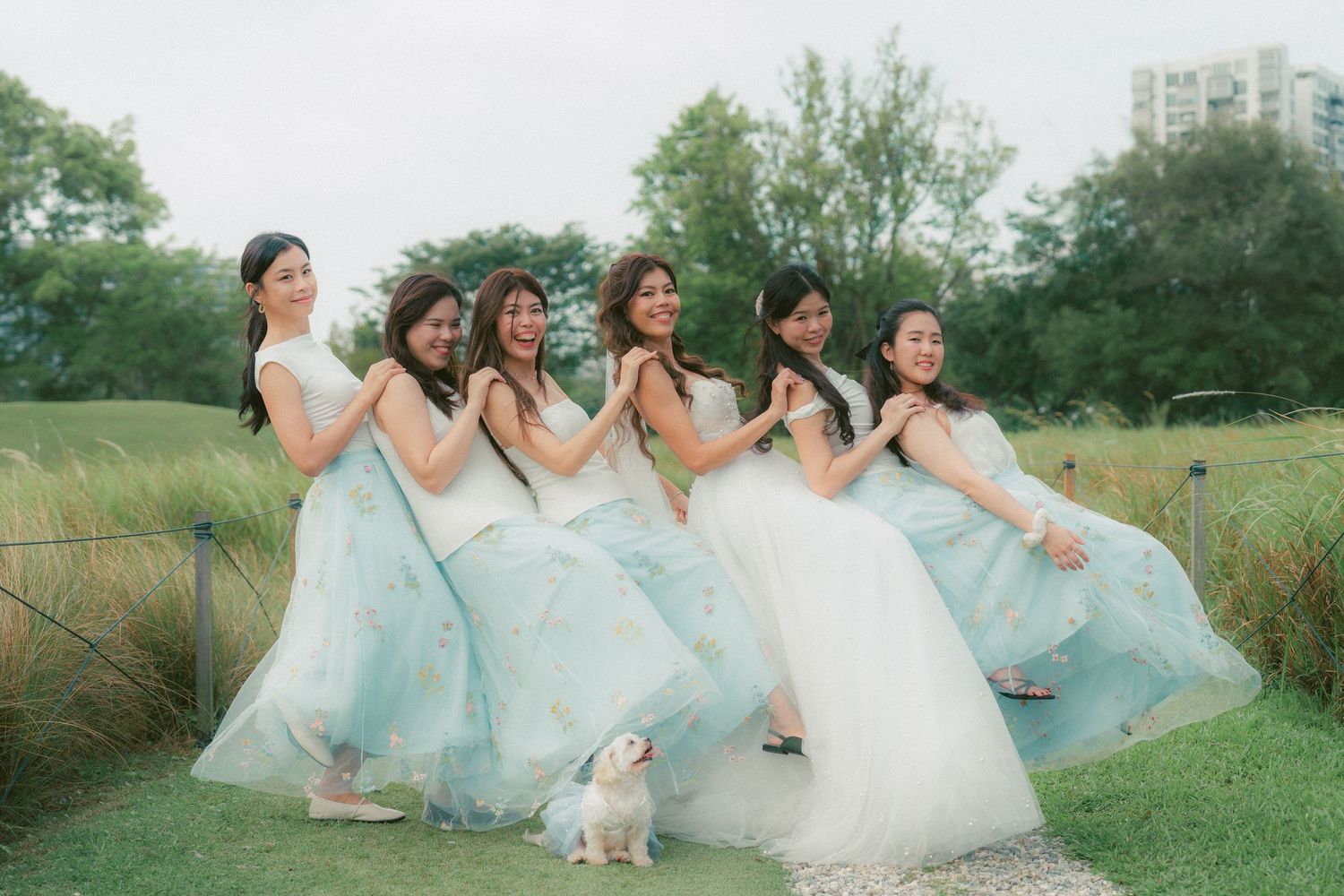 actual day wedding photography singapore couple