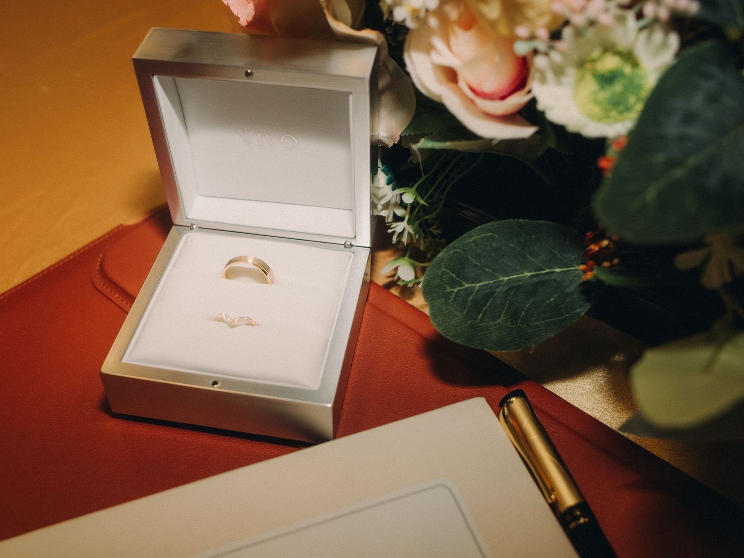 ficus room solemnisation couple exchanging rings