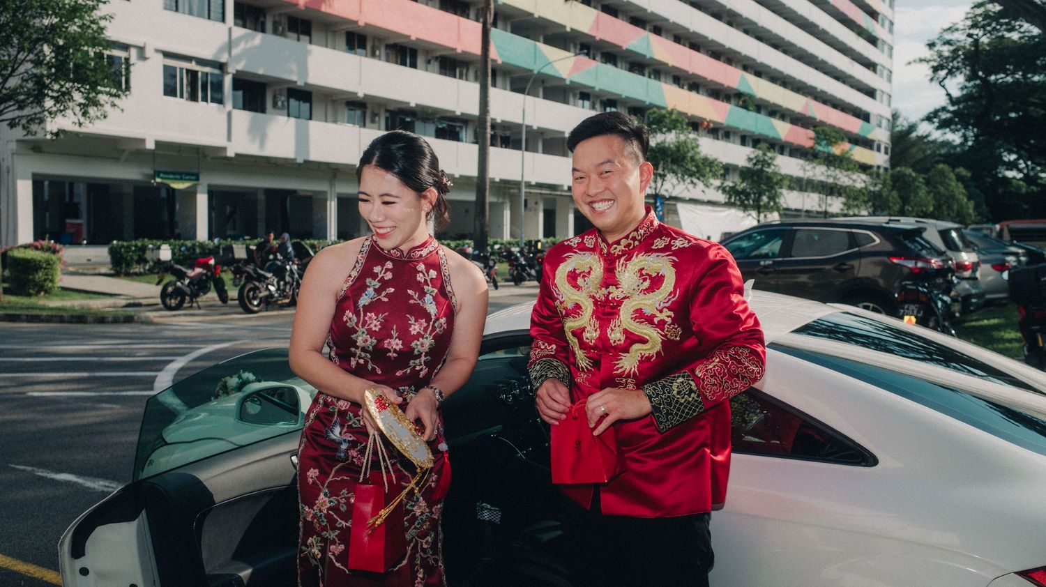 actual day chinese wedding documentary photography singapore