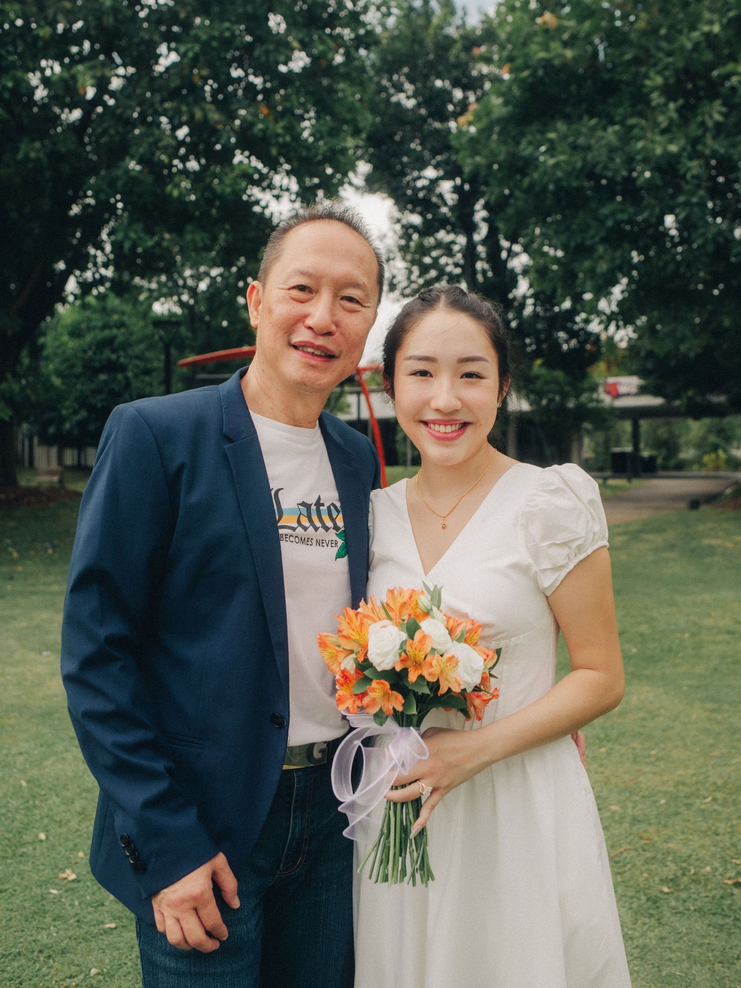 rom wedding photography gardens by the bay singapore