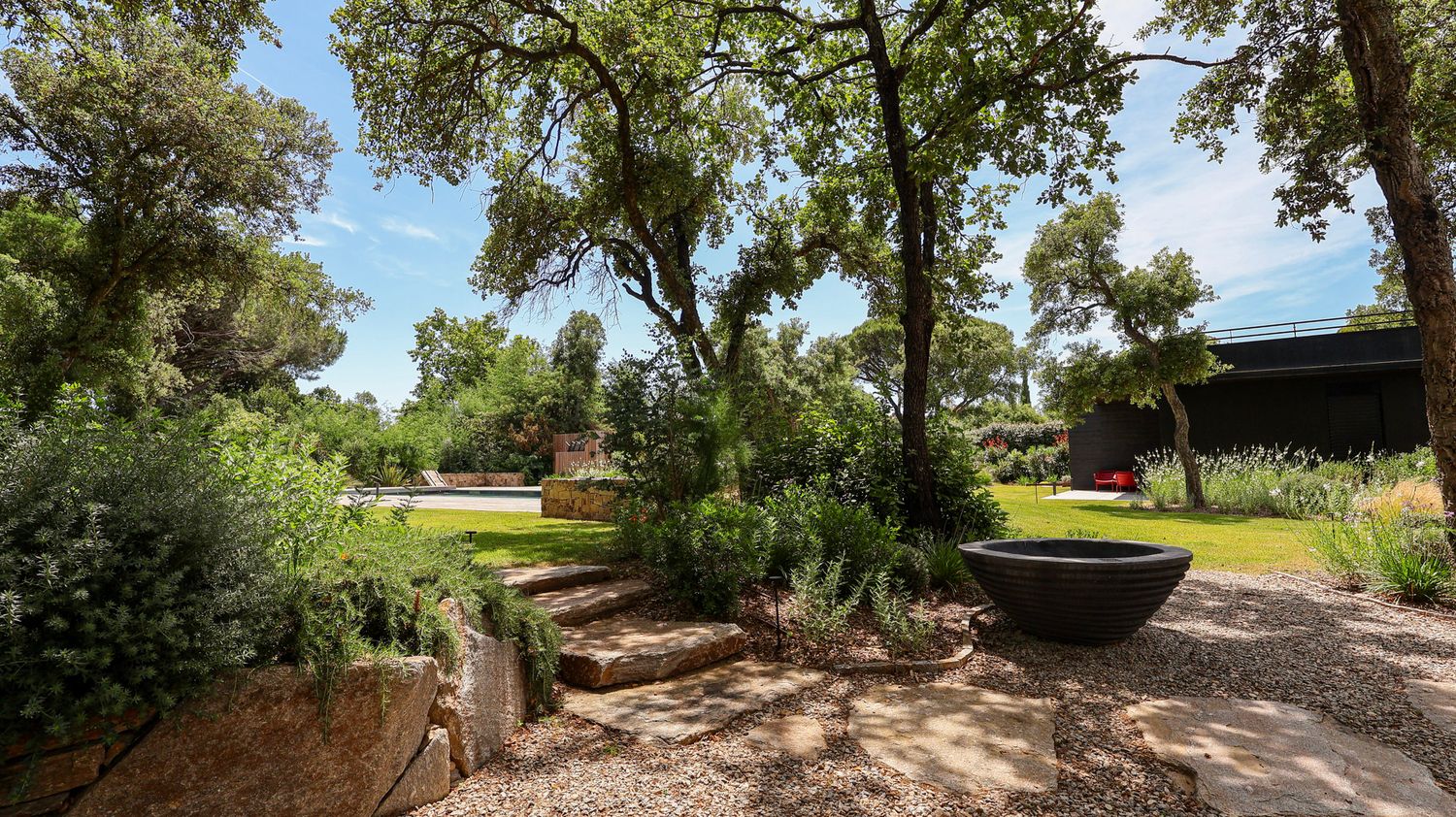 Landscaped garden