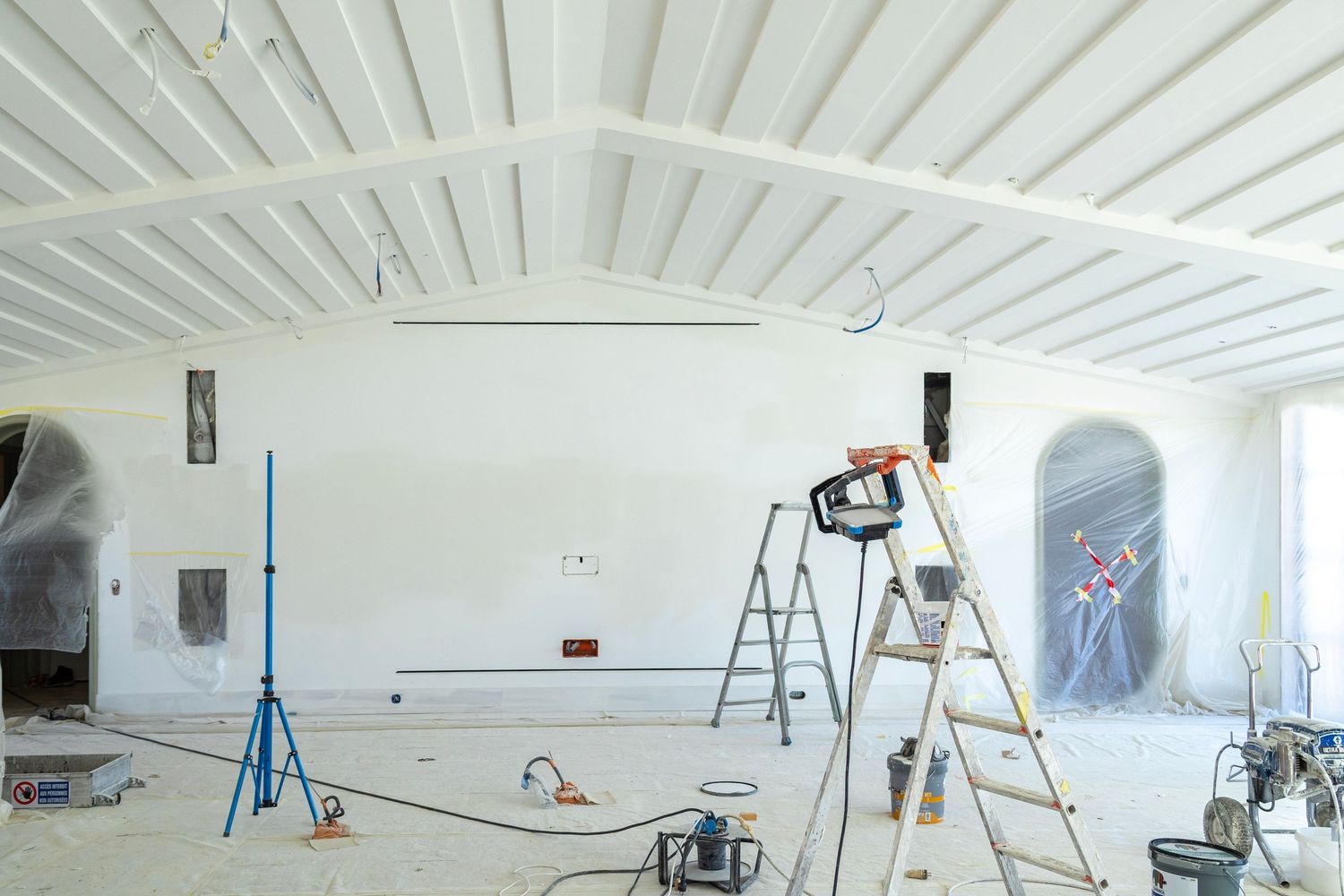 work site - living room