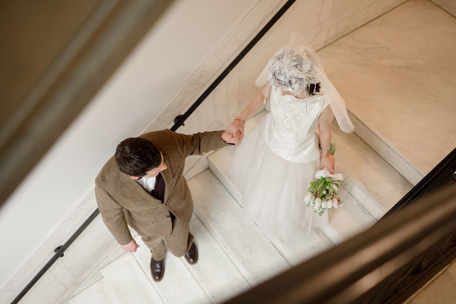 Elopement at Newton City Hall —  wedding photographer Grand Photo