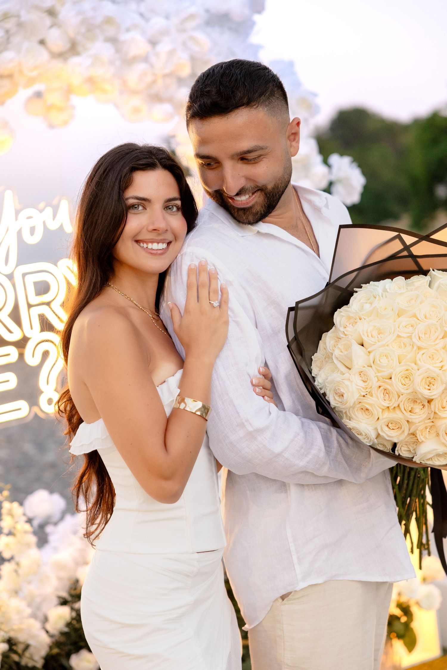 Surprise proposal photography in Cypress Point Park by engagement photographer Grand Photo Karyna Oliinyk