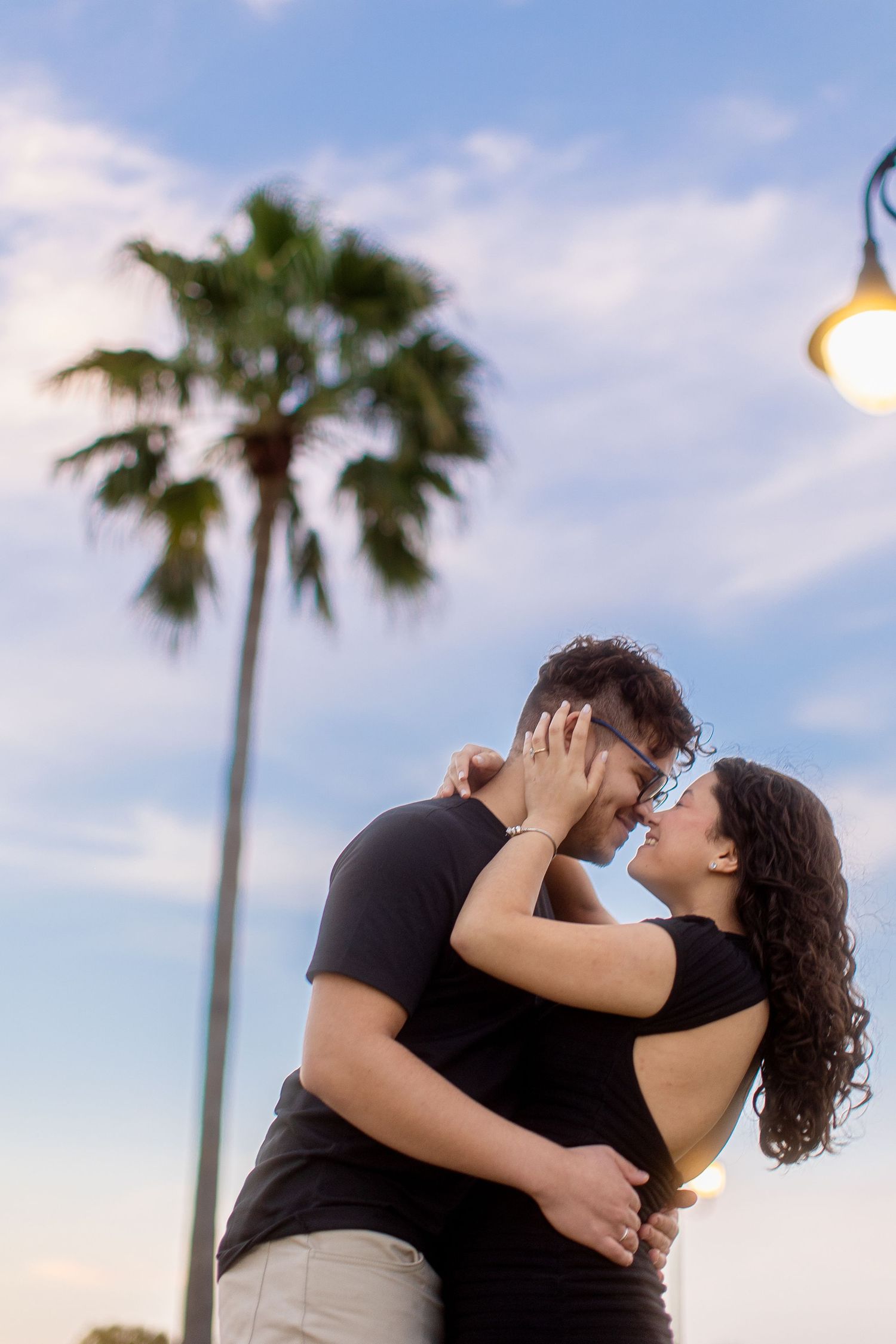 Sunset engagement photography session in Tampa Florida, captured by Grand Photo, Karyna Oliinyk