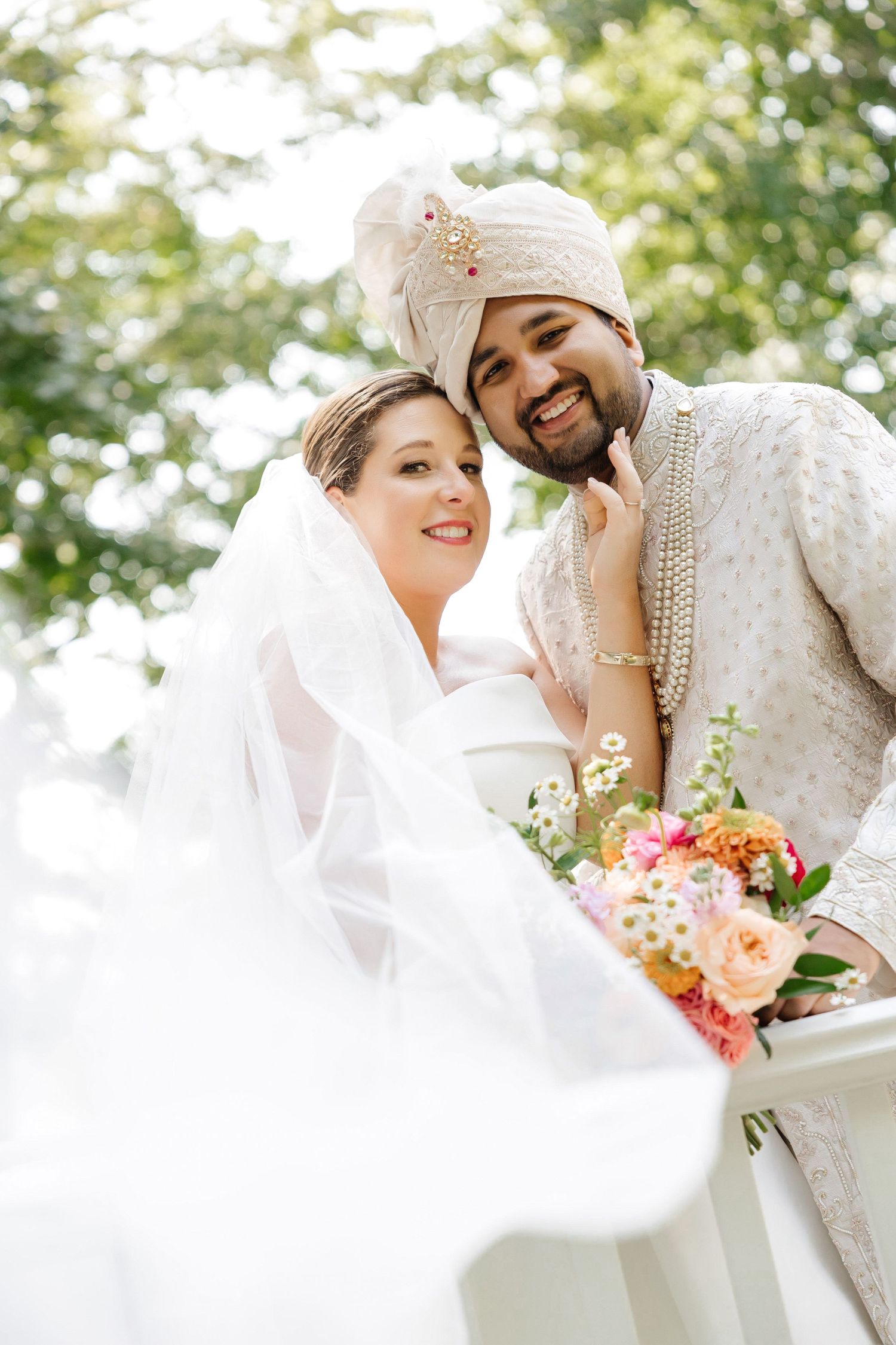 Multicultural Indian wedding at Selby Gardens Sarasota FL, wedding photographer Grand Photo Karyna Oliinyk